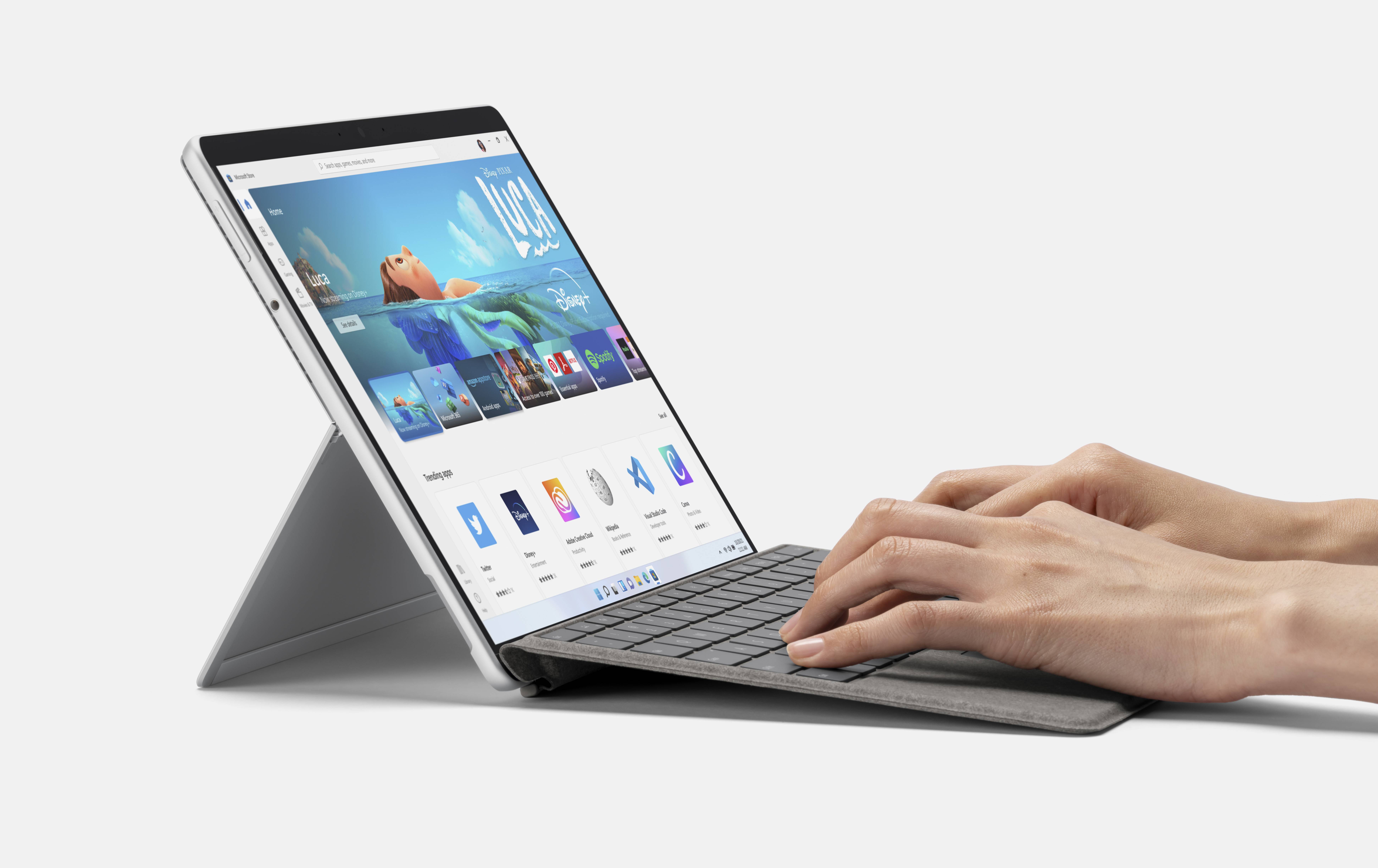 Rca Informatique - image du produit : SURFACE PRO 8 COREI5 256GB 8GB 13IN W10 PLATINUM