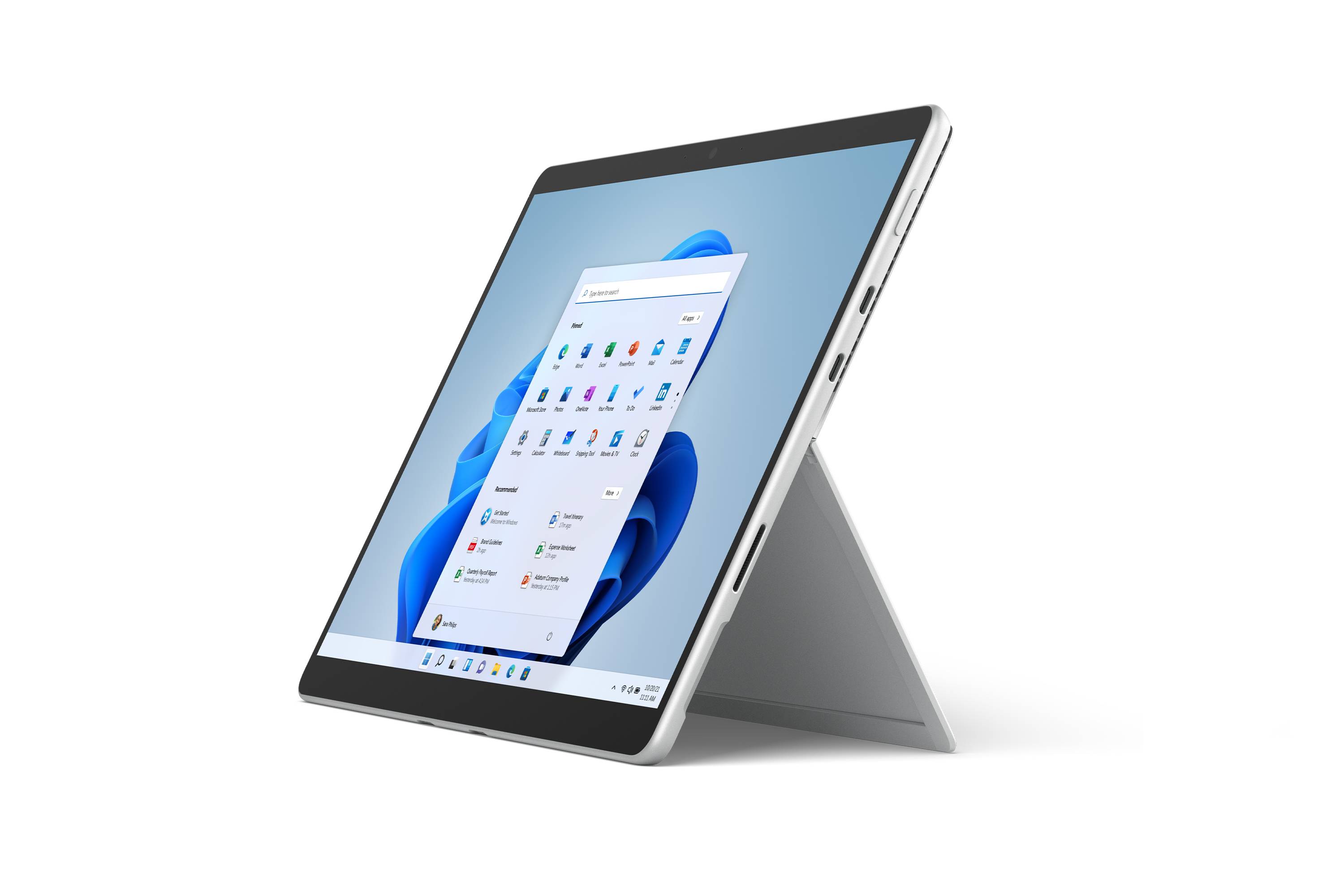 Rca Informatique - image du produit : SURFACE PRO 8 13IN CORE I5 8GB 256GB W10P PLATINUM