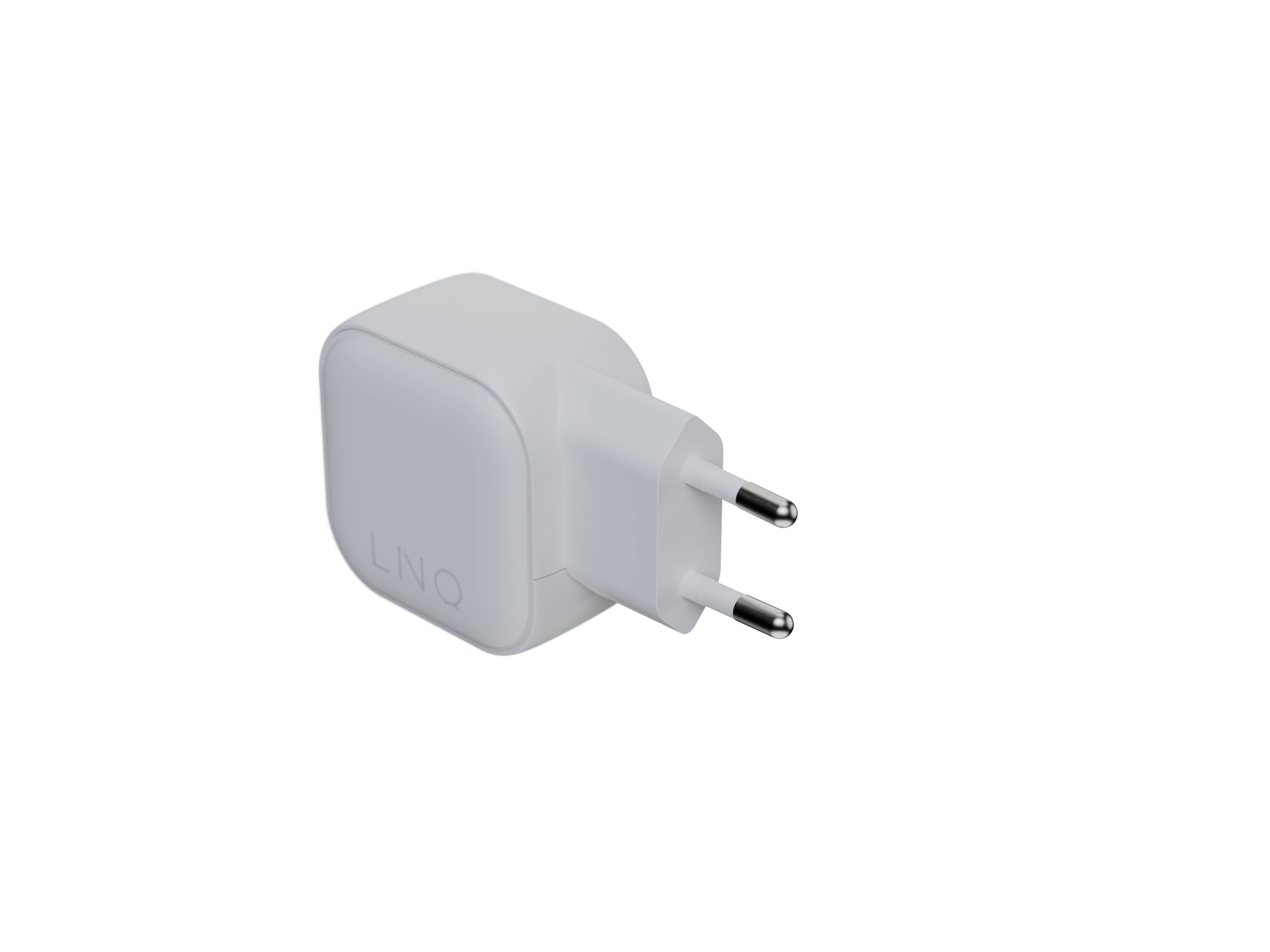 Rca Informatique - image du produit : WALL CHARGER 67W GAN2 LINQ RECYCLED ABS WHITE