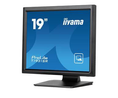 Rca Informatique - image du produit : T1931SR-B1S 19IN RESIST TOUCH IPS/HD/250CD/HDMI/DP/VGA