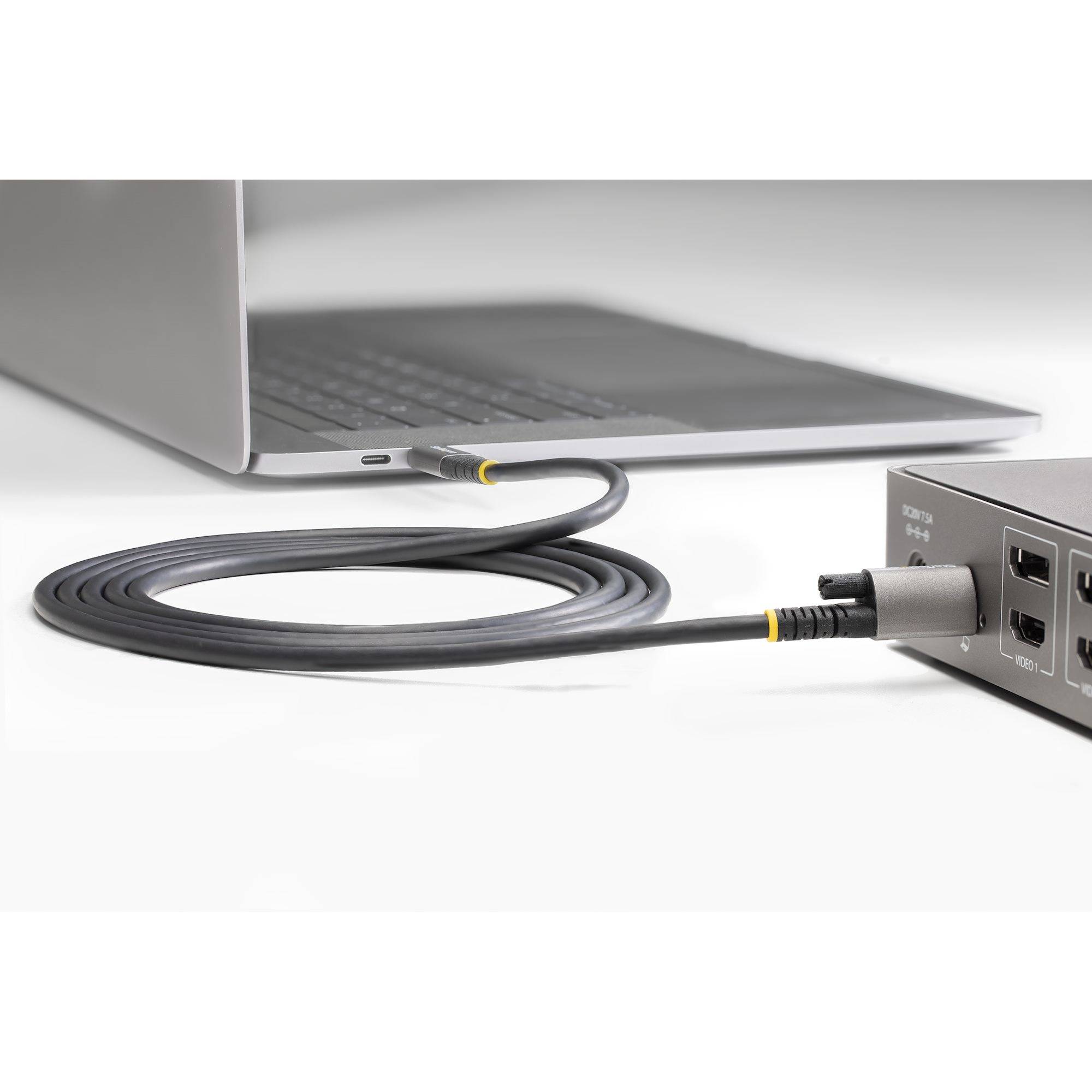 Rca Informatique - image du produit : 50CM LOCKING USB C CABLE 10GBPS - 20