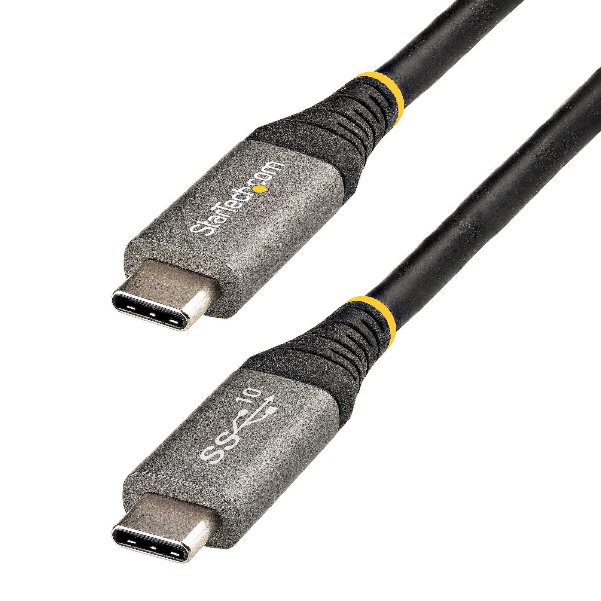 Rca Informatique - image du produit : 50CM USB C CABLE 10GPBS - 1.6FT