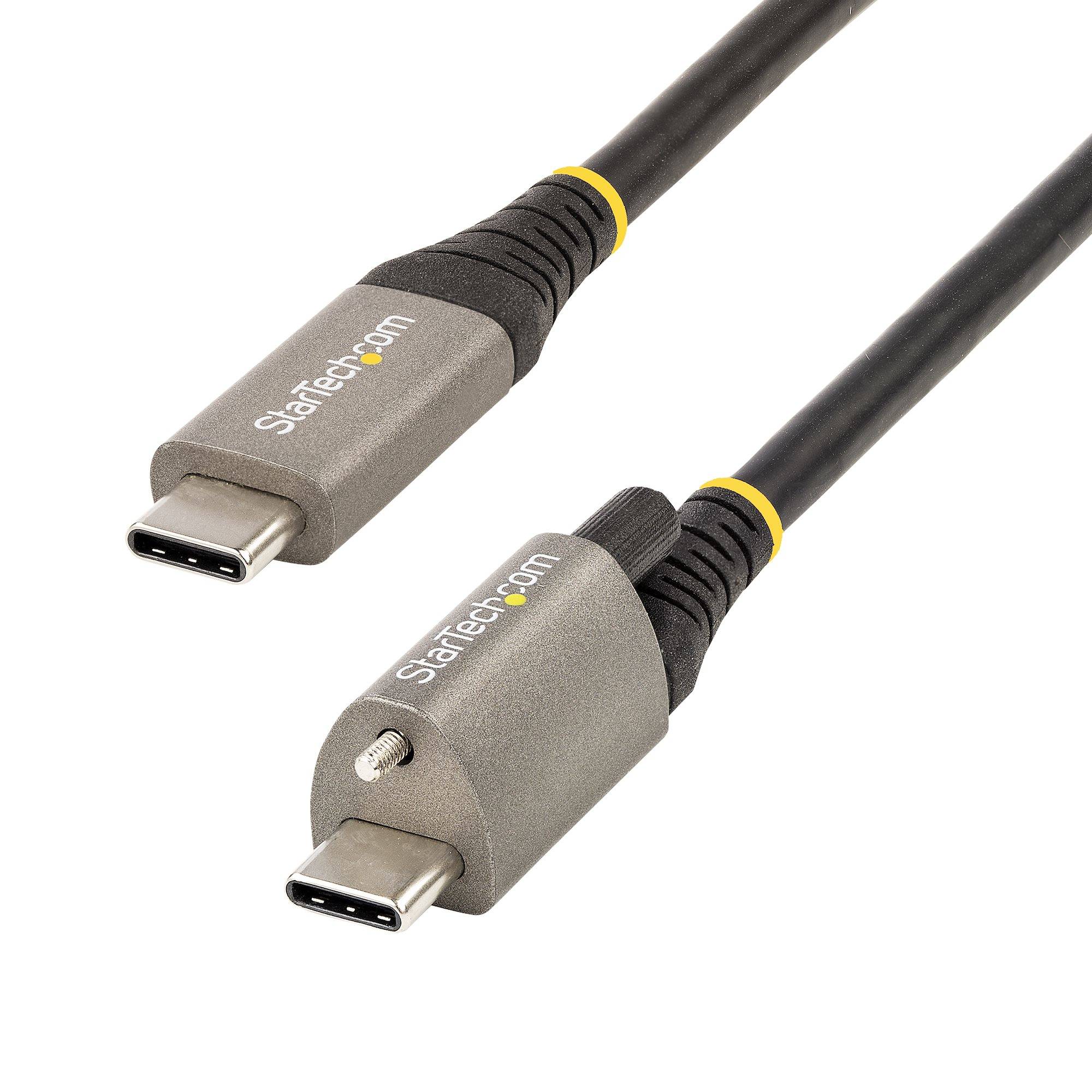 Rca Informatique - Image du produit : 1M LOCKING USB C CABLE 10GBPS - 3.3FT
