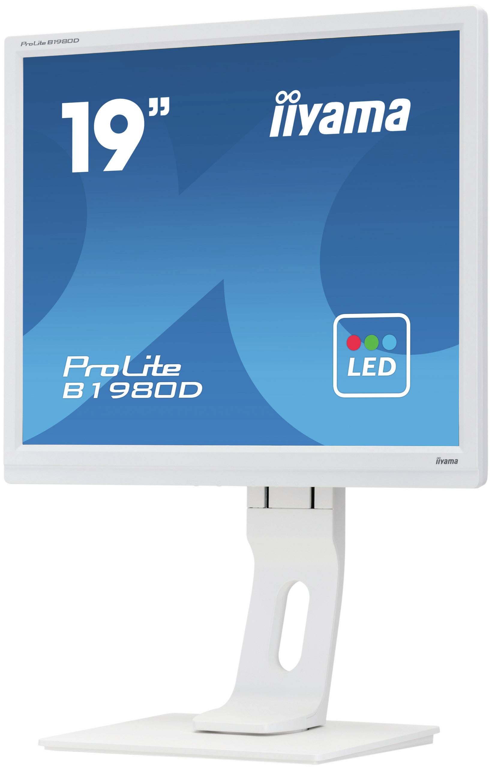 Rca Informatique - image du produit : 19IN LED 1280X1024 5:4 5MS B1980D 1000:1 VGA DVI