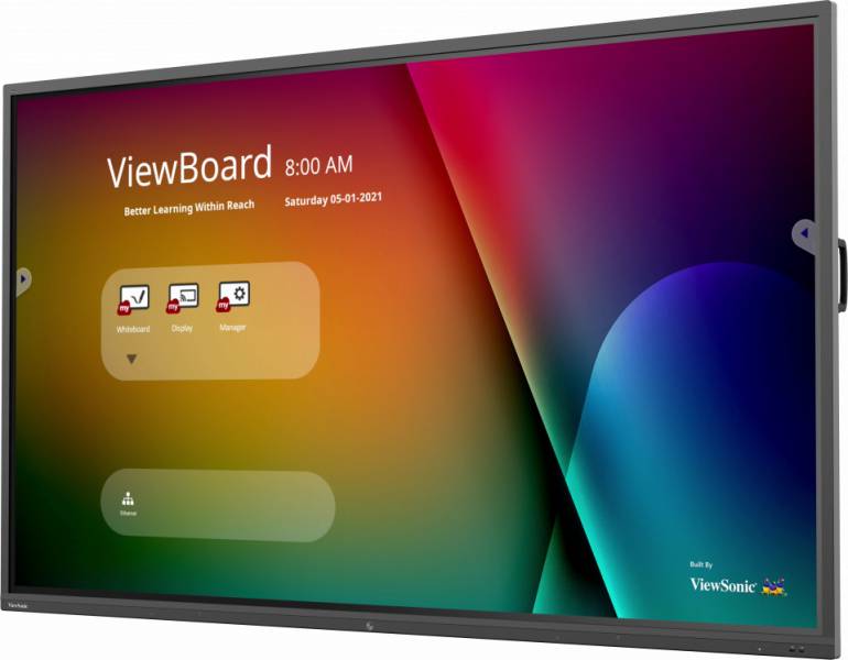 Rca Informatique - image du produit : VIEWBOARD 50SERIE TOUCHSCREEN 98IN UHD ANDROID 8.0 IR 350 NITS