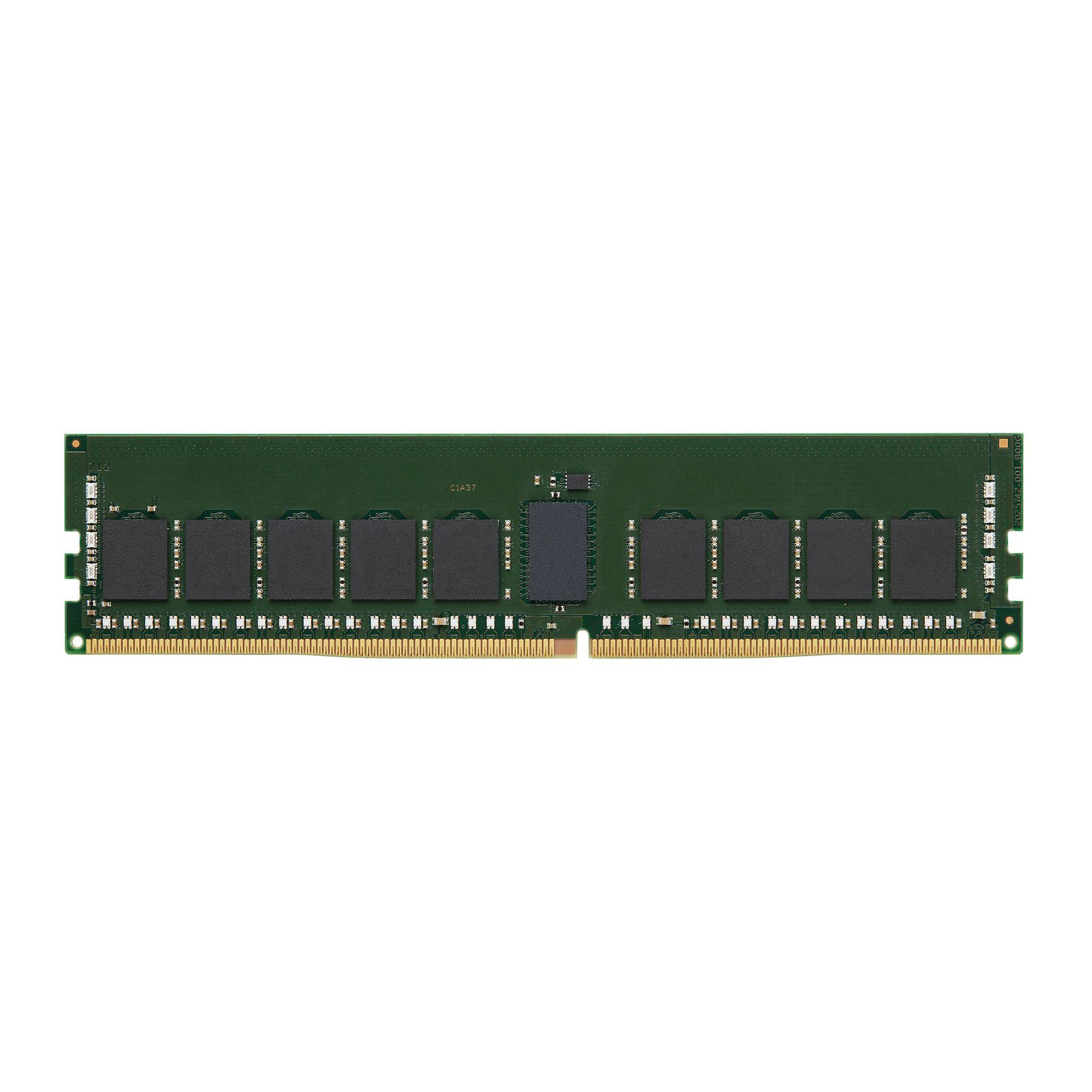 Rca Informatique - Image du produit : 16GB DDR4-3200MHZ ECC REG CL22 DIMM 2RX8 MICRON R RAMBUS