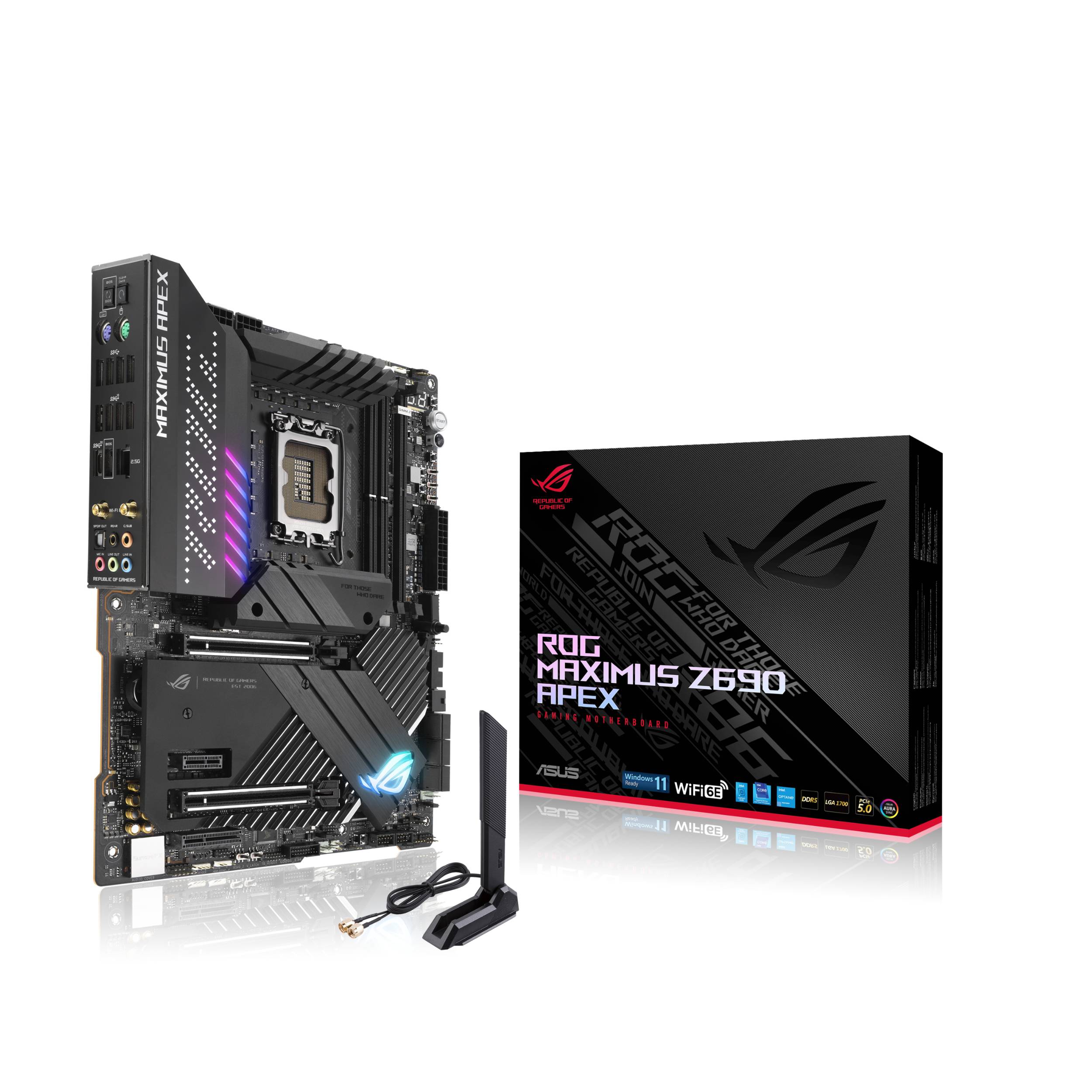 Rca Informatique - Image du produit : ROG MAXIMUS Z690 APEX .