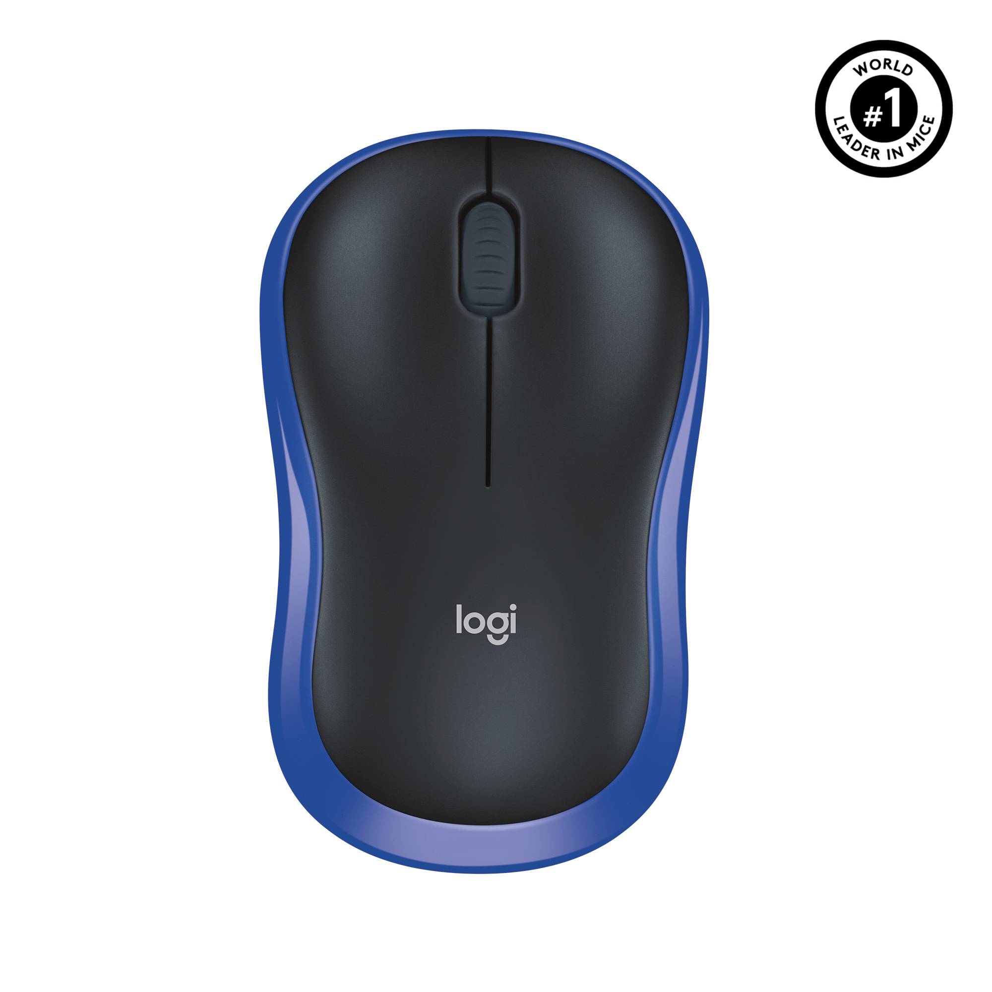 Rca Informatique - image du produit : WIRELESS MOUSE M185 BLUE USB CORDLESS