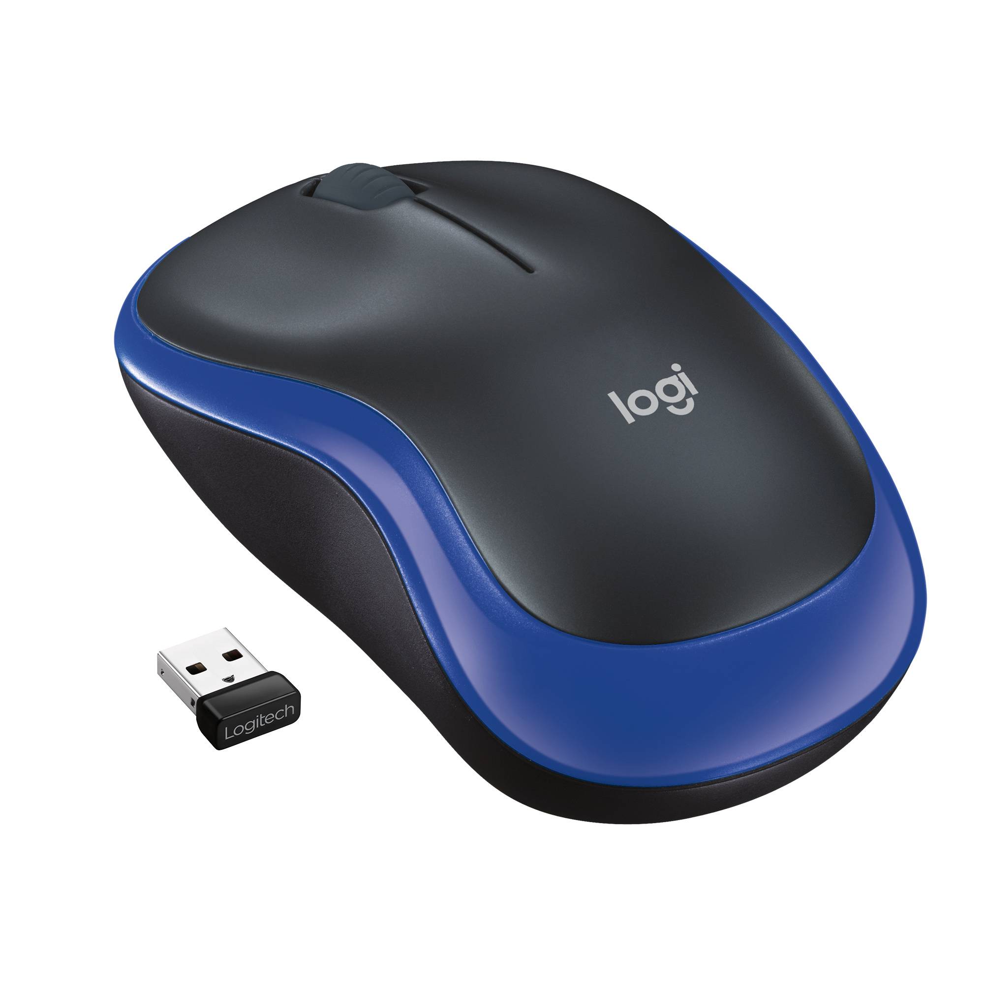 Rca Informatique - Image du produit : WIRELESS MOUSE M185 BLUE USB CORDLESS