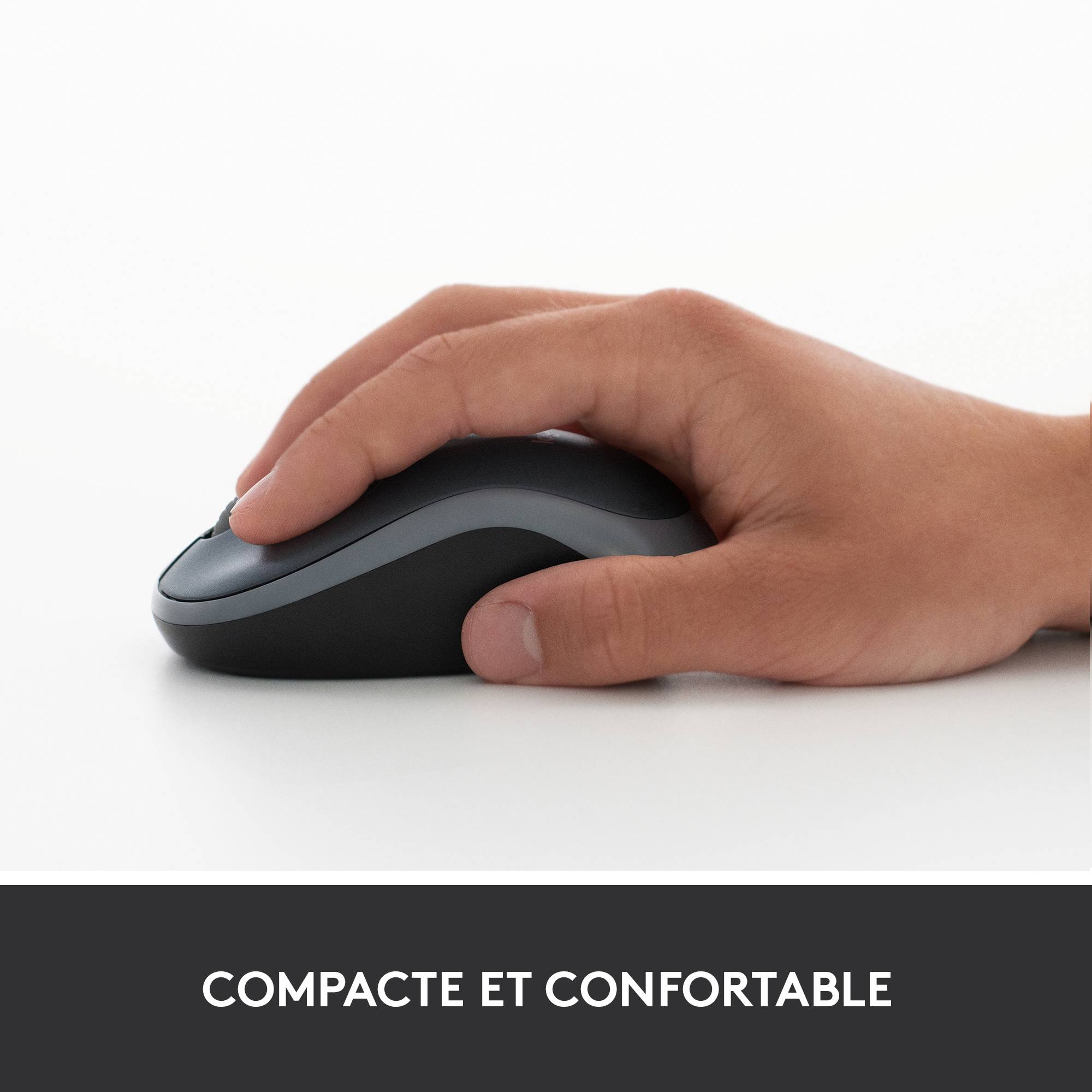 Rca Informatique - image du produit : WIRELESS MOUSE M185 RED USB CORDLESS