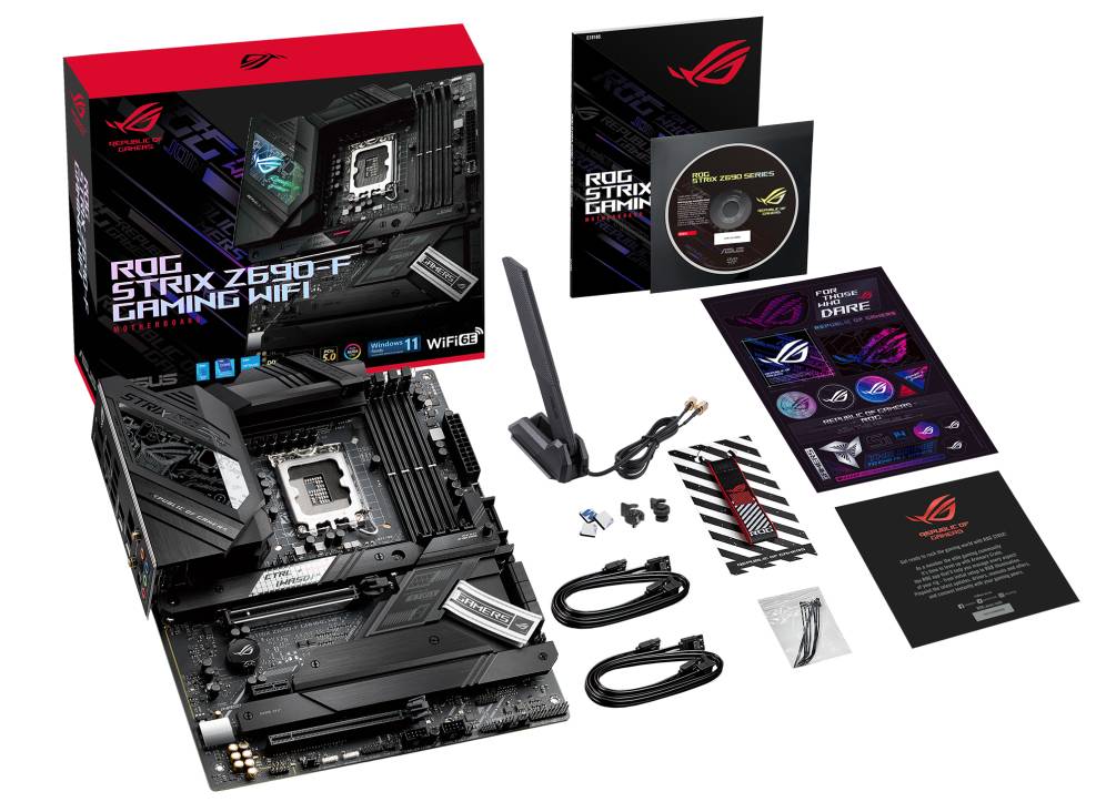 Rca Informatique - image du produit : ROG STRIX Z690-F GAMING WIFI