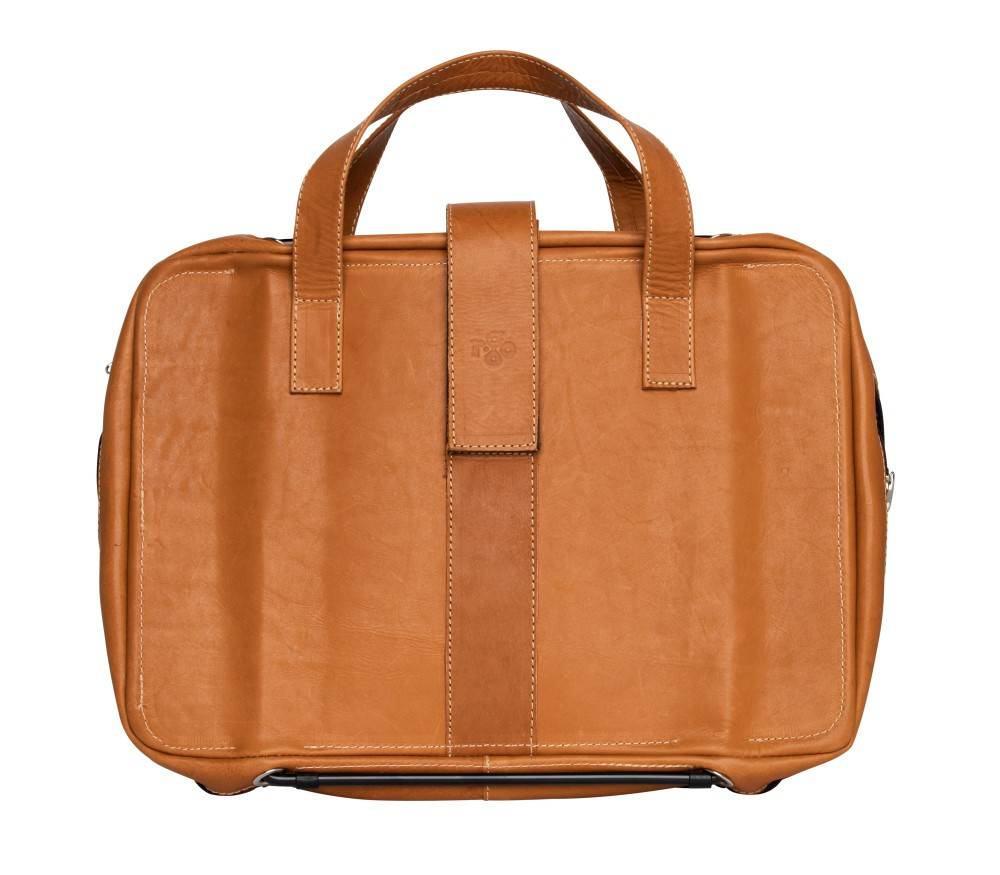 Rca Informatique - image du produit : VIVA LAPTOP BAG 15.6IN BROWN - FULL GRAIN LEATHER BROWN