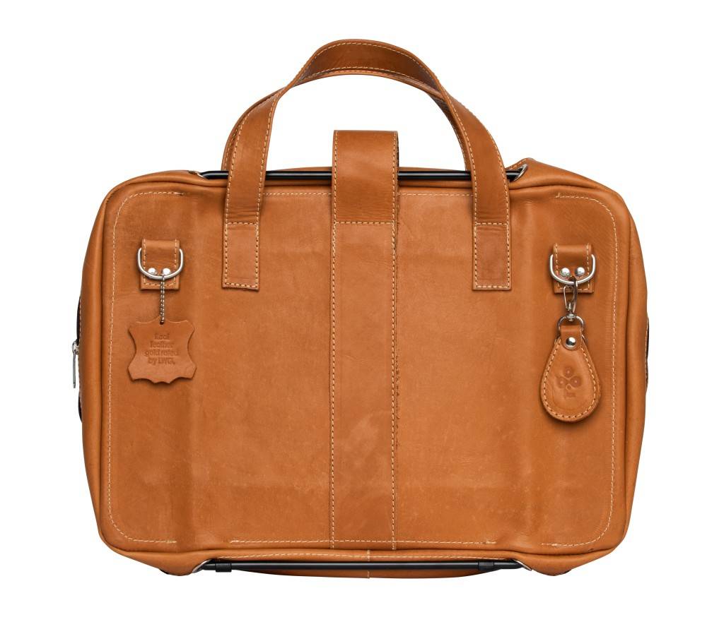 Rca Informatique - image du produit : VIVA LAPTOP BAG 15.6IN BROWN - FULL GRAIN LEATHER BROWN