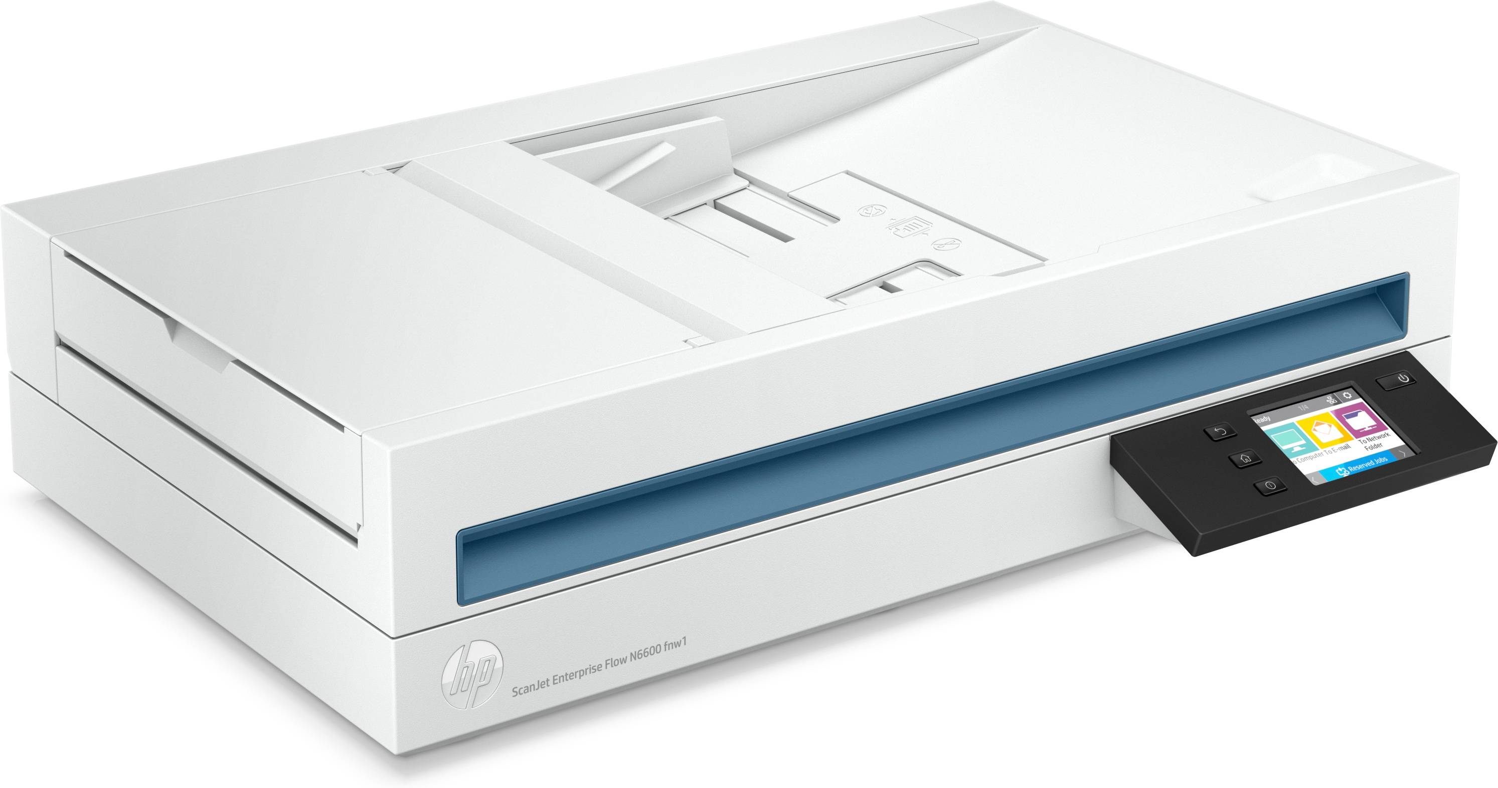 Rca Informatique - image du produit : HP SCANJET ENTERPRISE FLOW N6600 FNW1 FLATBEDSCANNER UP TO