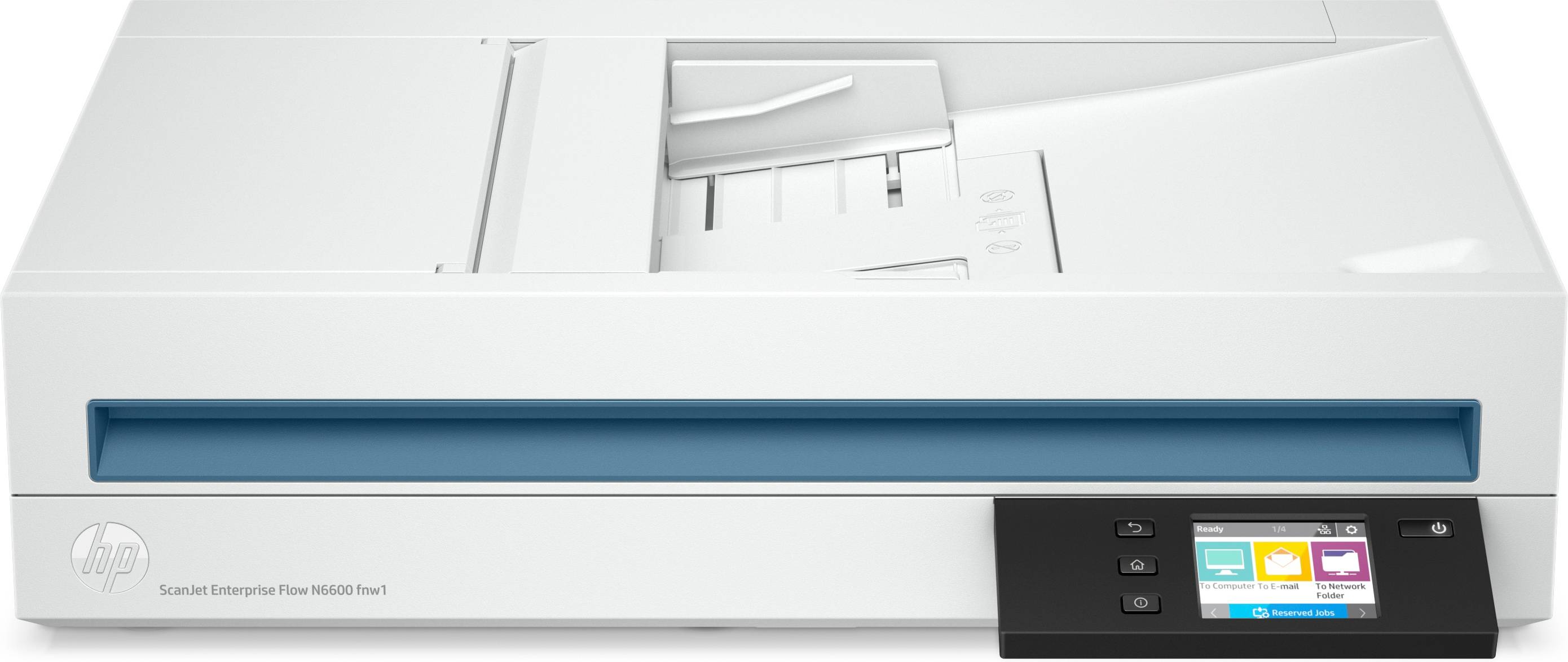 Rca Informatique - Image du produit : HP SCANJET ENTERPRISE FLOW N6600 FNW1 FLATBEDSCANNER UP TO