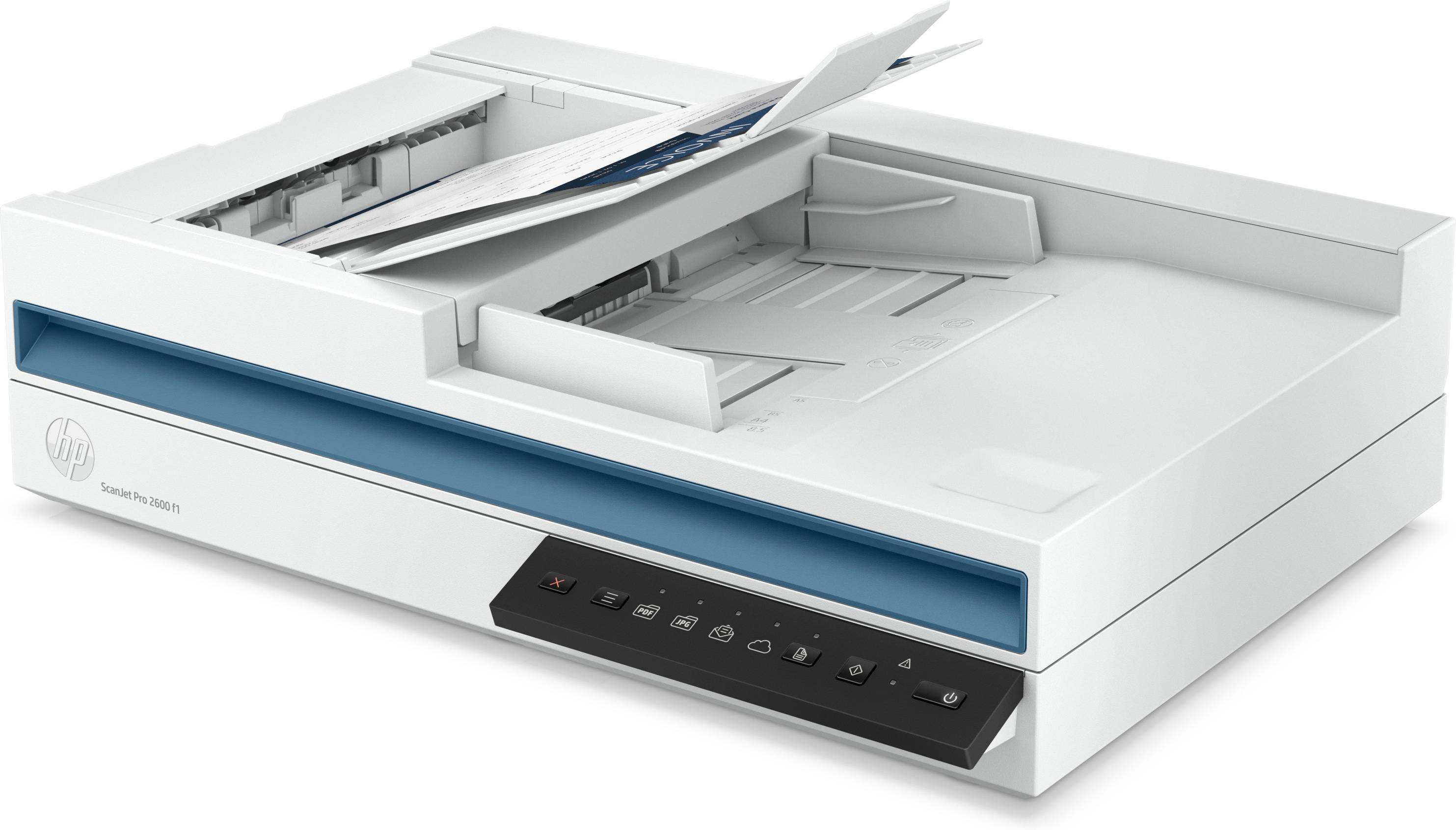 Rca Informatique - image du produit : SCANJET PRO 2600 F1 USB 2.0 FLATBED A4 1200 DPI 48BIT