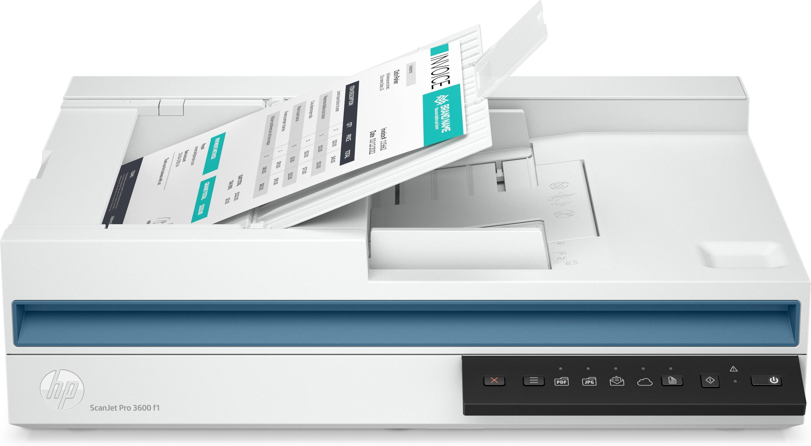 Rca Informatique - image du produit : HP SCANJET PRO 3600 F1 FLATBEDSCANNER UP TO 1200X1200DP