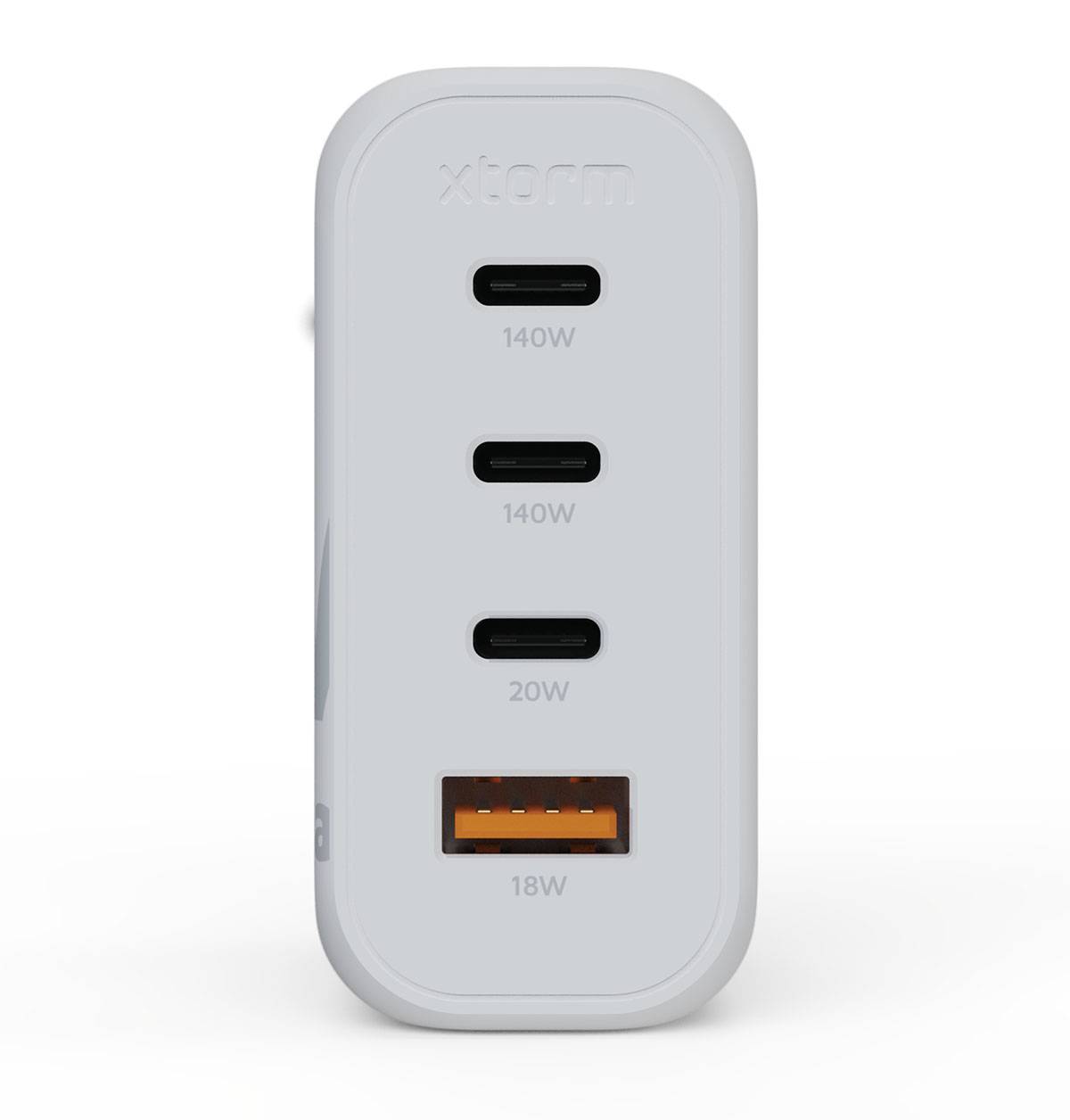 Rca Informatique - image du produit : WALL CHARGER GAN2 140W XTORM - WHITE