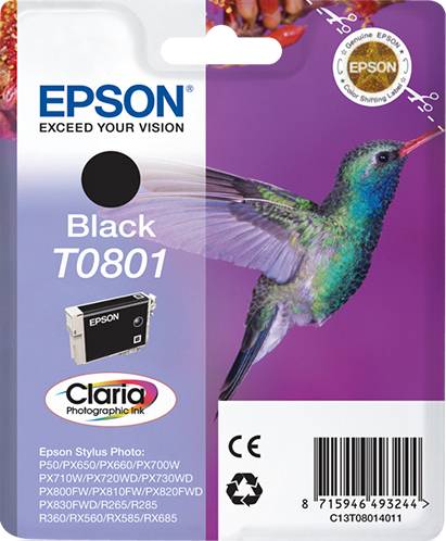 Rca Informatique - Image du produit : COLIBRI  CLARIA BLACK F/EPSON STYLUS S22 SX125