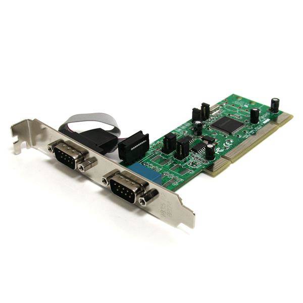 Rca Informatique - image du produit : CARTE ADAPTATEUR SERIE 2 PORTS PCI RS422/485 AVEC 161050