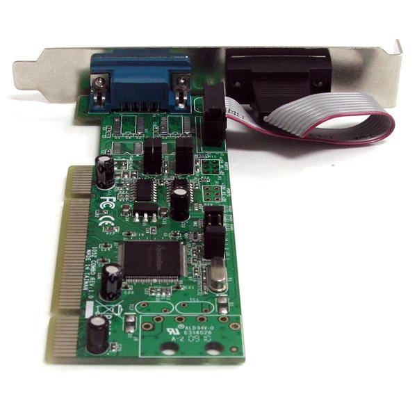 Rca Informatique - image du produit : CARTE ADAPTATEUR SERIE 2 PORTS PCI RS422/485 AVEC 161050