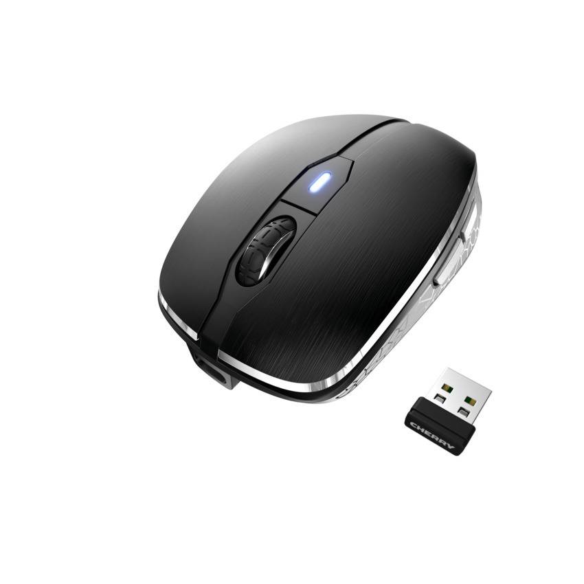 Rca Informatique - image du produit : CHERRYMW 8C ADVANCED WIRELESS MOUSE BLACK