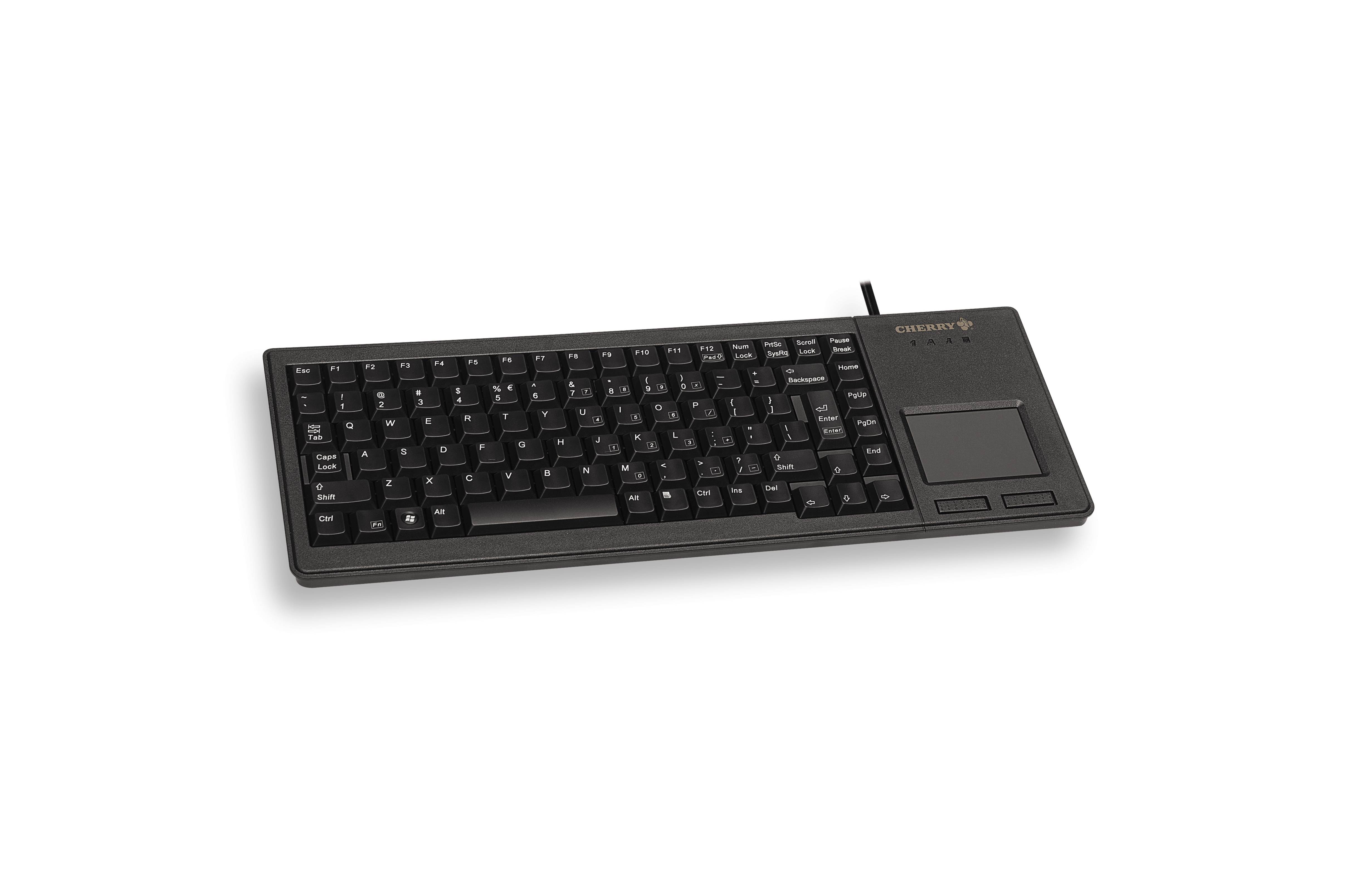 Rca Informatique - image du produit : XS TOUCHPAD KEYBOARD USB PAN-NORDIC LAYOUT BLACK