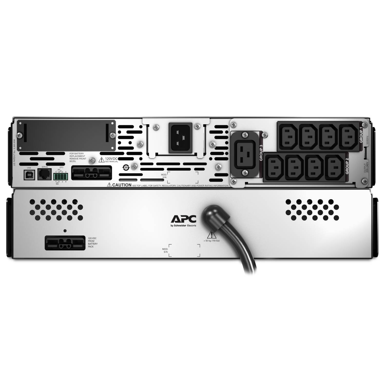 Rca Informatique - image du produit : APC SMART-UPS X 2200VA RACK/TOWER LCD 200-240V IN IN