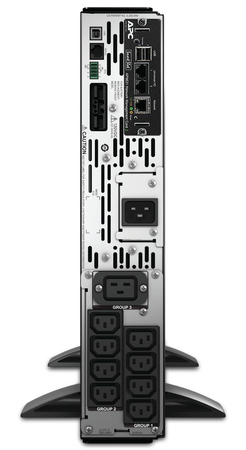 Rca Informatique - image du produit : APC SMART-UPS X 3000VA RACK/TOWER LCD 200-240V WITH NIC