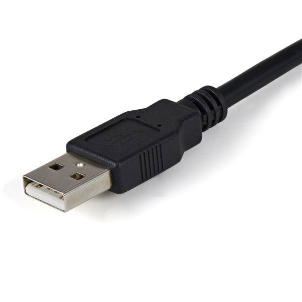 Rca Informatique - image du produit : CABLE ADAPTATEUR FTDI USB VERS SERIE 2 PORTS