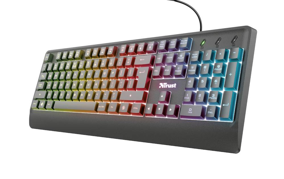 Rca Informatique - image du produit : ZIVA RAINBOW LED GAMING KEYBOARD BQ 20