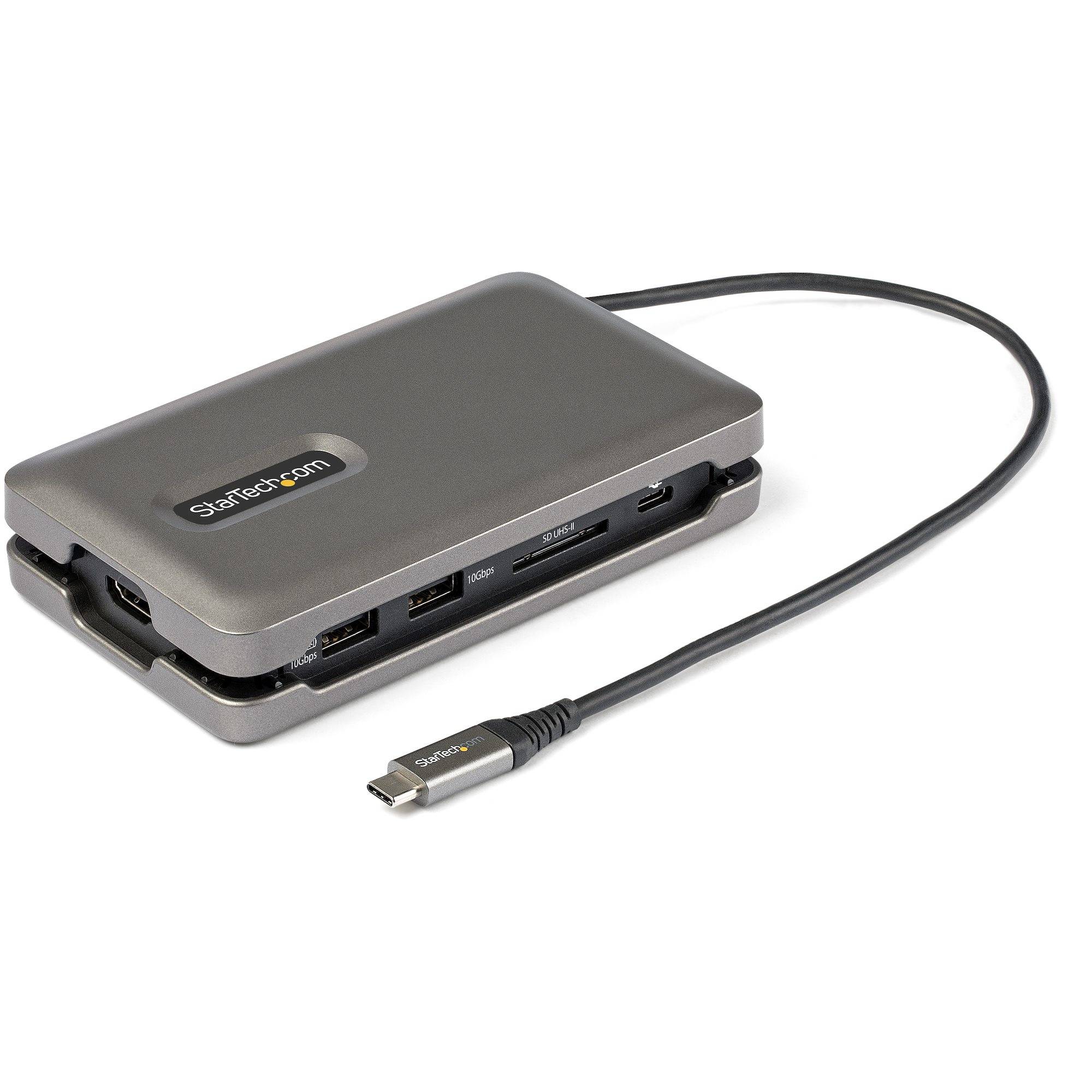 Rca Informatique - image du produit : USB C MULTIPORT ADAPTER - USB C TO 4K 60HZ HDMI 2.0 - 100W PD