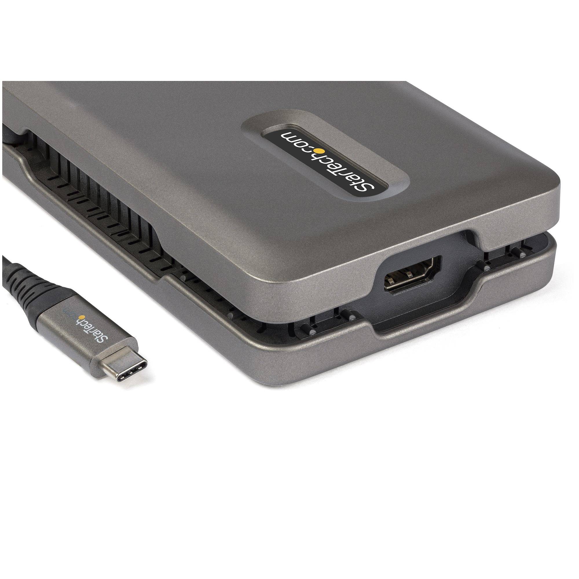 Rca Informatique - image du produit : USB C MULTIPORT ADAPTER - USB C TO 4K 60HZ HDMI 2.0 - 100W PD