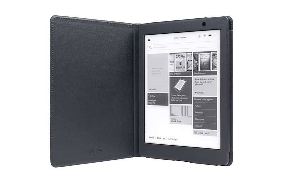 Rca Informatique - image du produit : KOBO AURA ONE HOES LUXE WATERPROOF BLACK