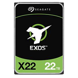 Rca Informatique - image du produit : EXOS X22 22TB SATA SED 3.5IN 7200RPM 6GB/S 512E/4KN