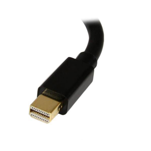 Rca Informatique - image du produit : CABLE ADAPT. MINI DIPLAYPORT VERS DISPLAYPORT - M/F - 15CM