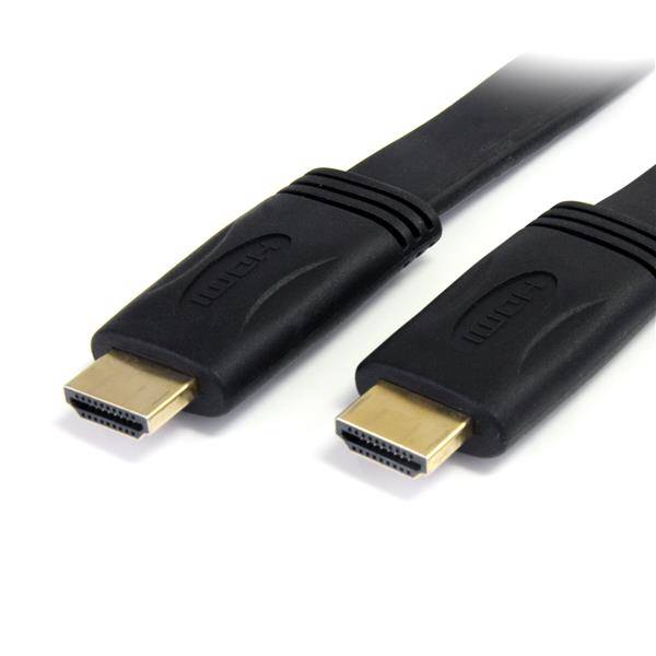 Rca Informatique - Image du produit : 6FT HIGH SPEED FLAT HDMI DIGITAL VIDEO CABLE W/ ETHERNET