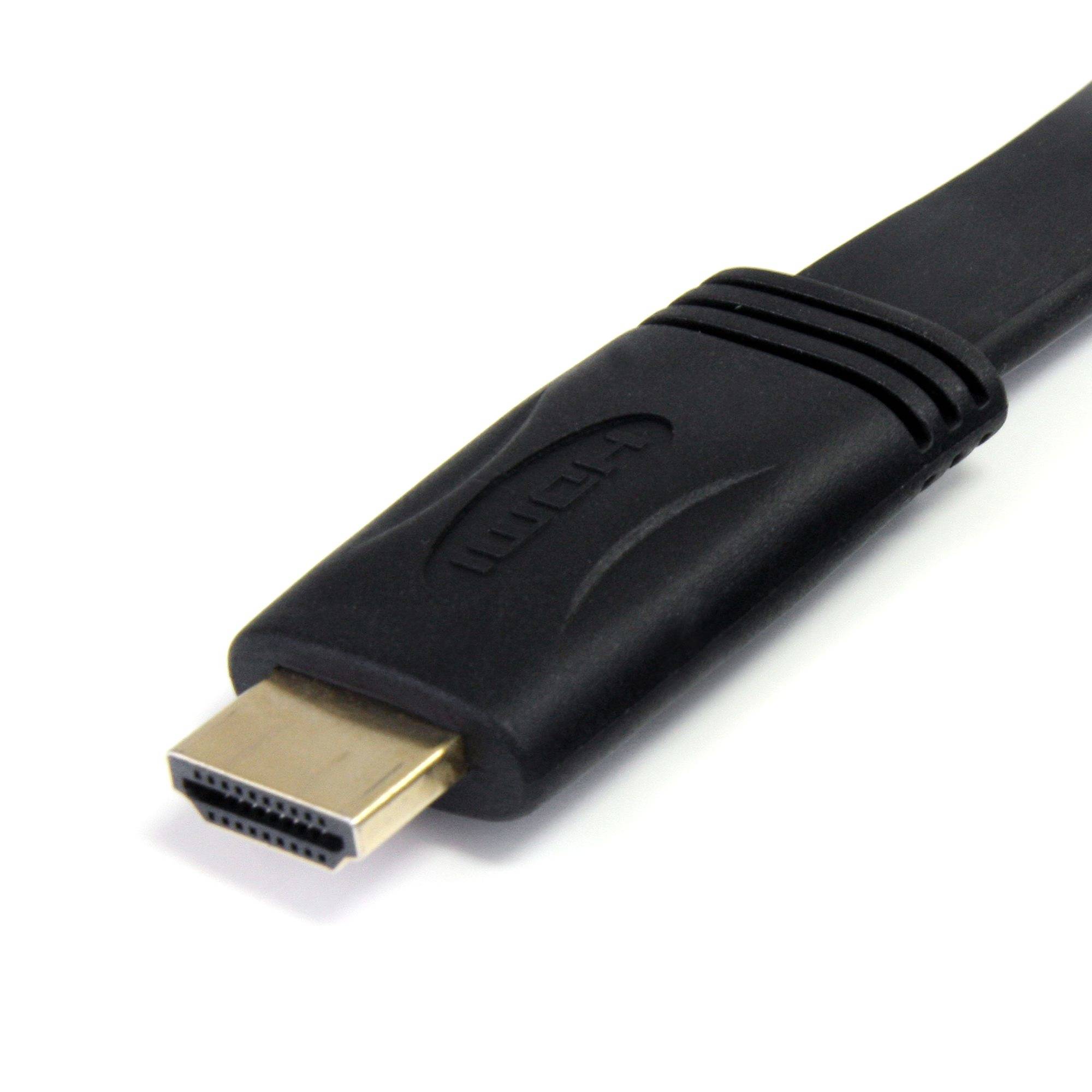 Rca Informatique - image du produit : 6FT HIGH SPEED FLAT HDMI DIGITAL VIDEO CABLE W/ ETHERNET