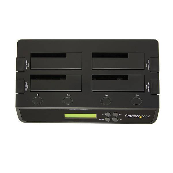 Rca Informatique - image du produit : 4 BAY USB 3.0 ESATA TO SATA 1:3 HARD DRIVE DUPLICATOR DOCK