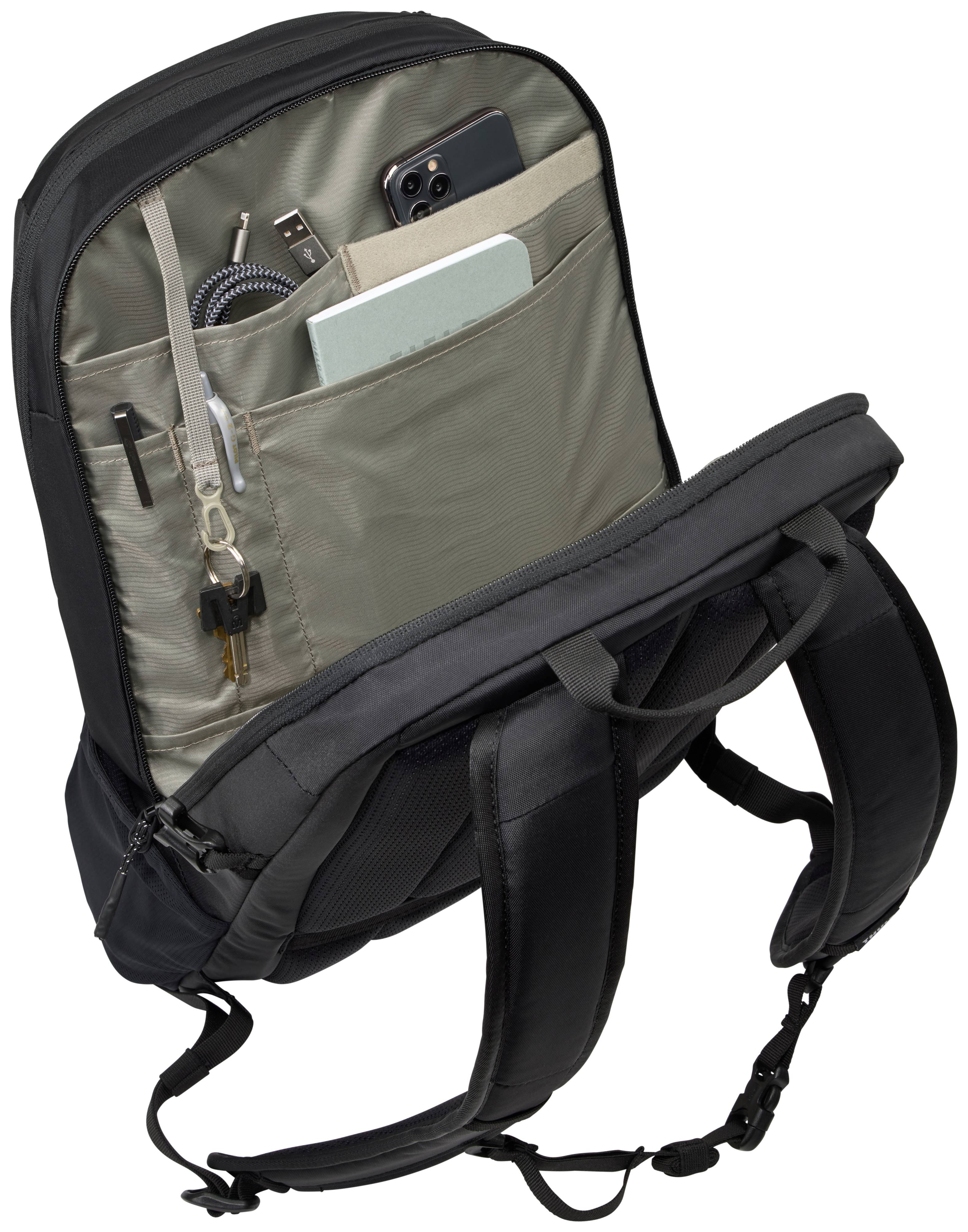 Rca Informatique - image du produit : ENROUTE BACKPACK 23L BLACK ECOVADIS / BLUESIGN PRODUCT