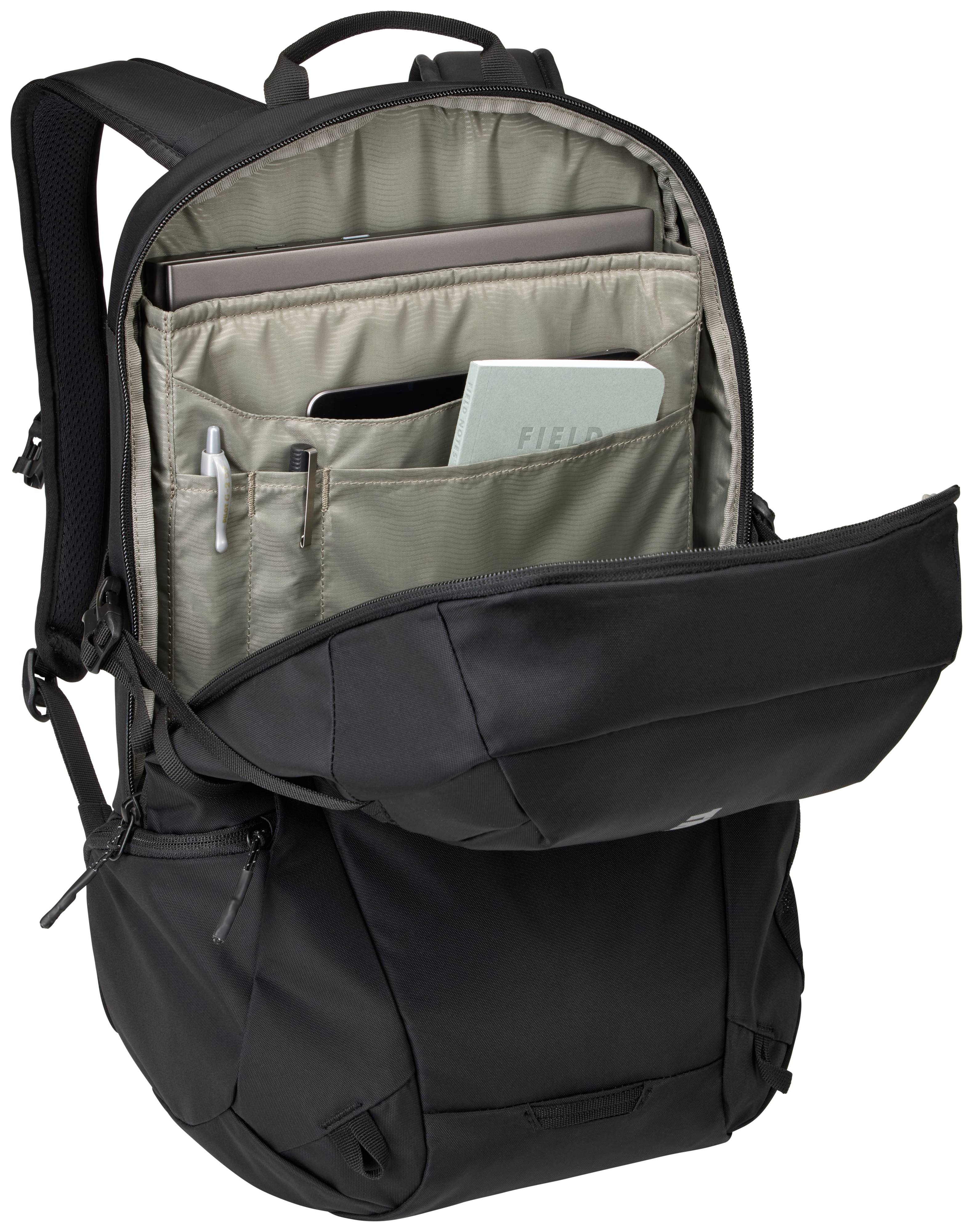 Rca Informatique - image du produit : ENROUTE BACKPACK 21L BLACK ECOVADIS / BLUESIGN PRODUCT