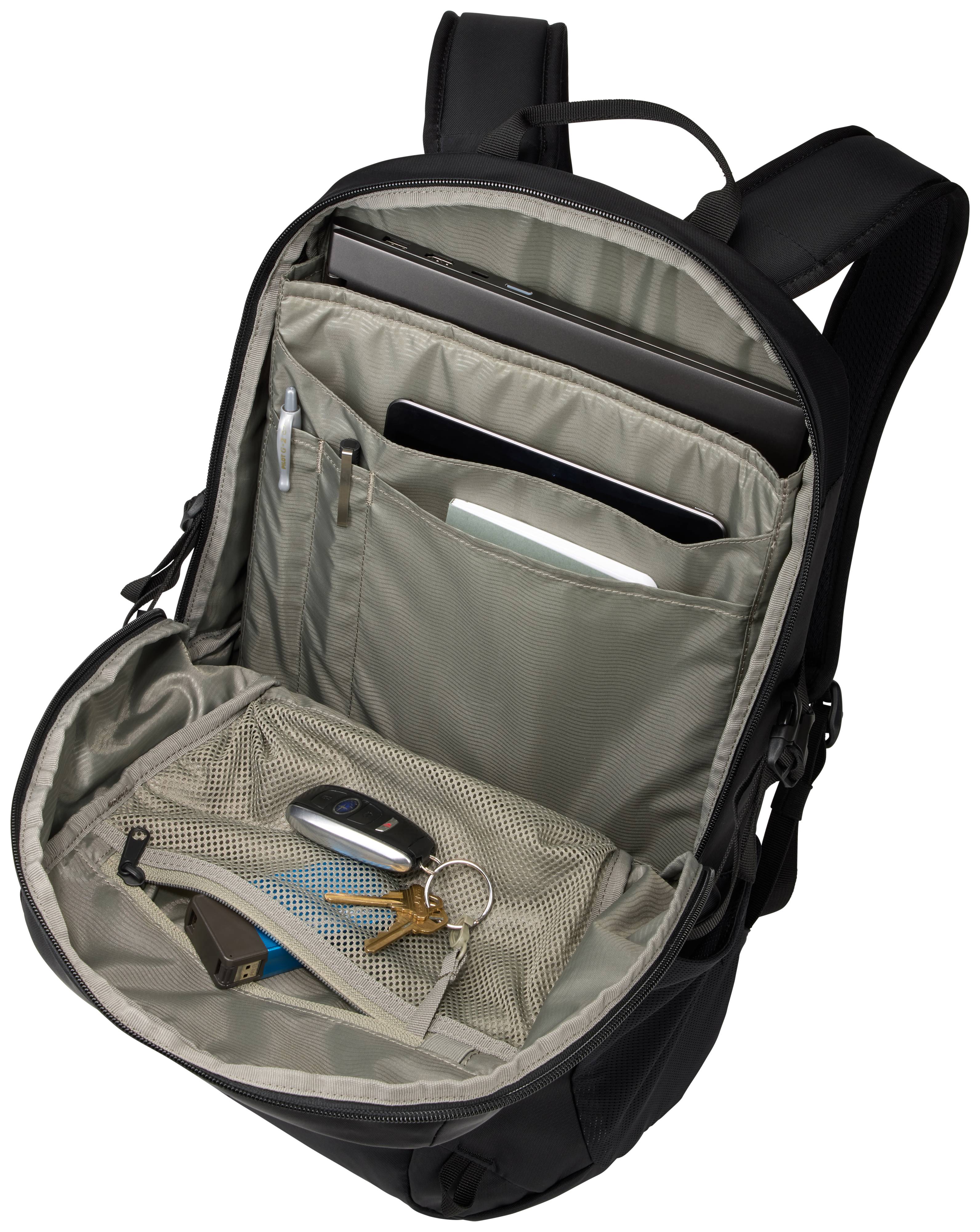 Rca Informatique - image du produit : ENROUTE BACKPACK 21L BLACK ECOVADIS / BLUESIGN PRODUCT