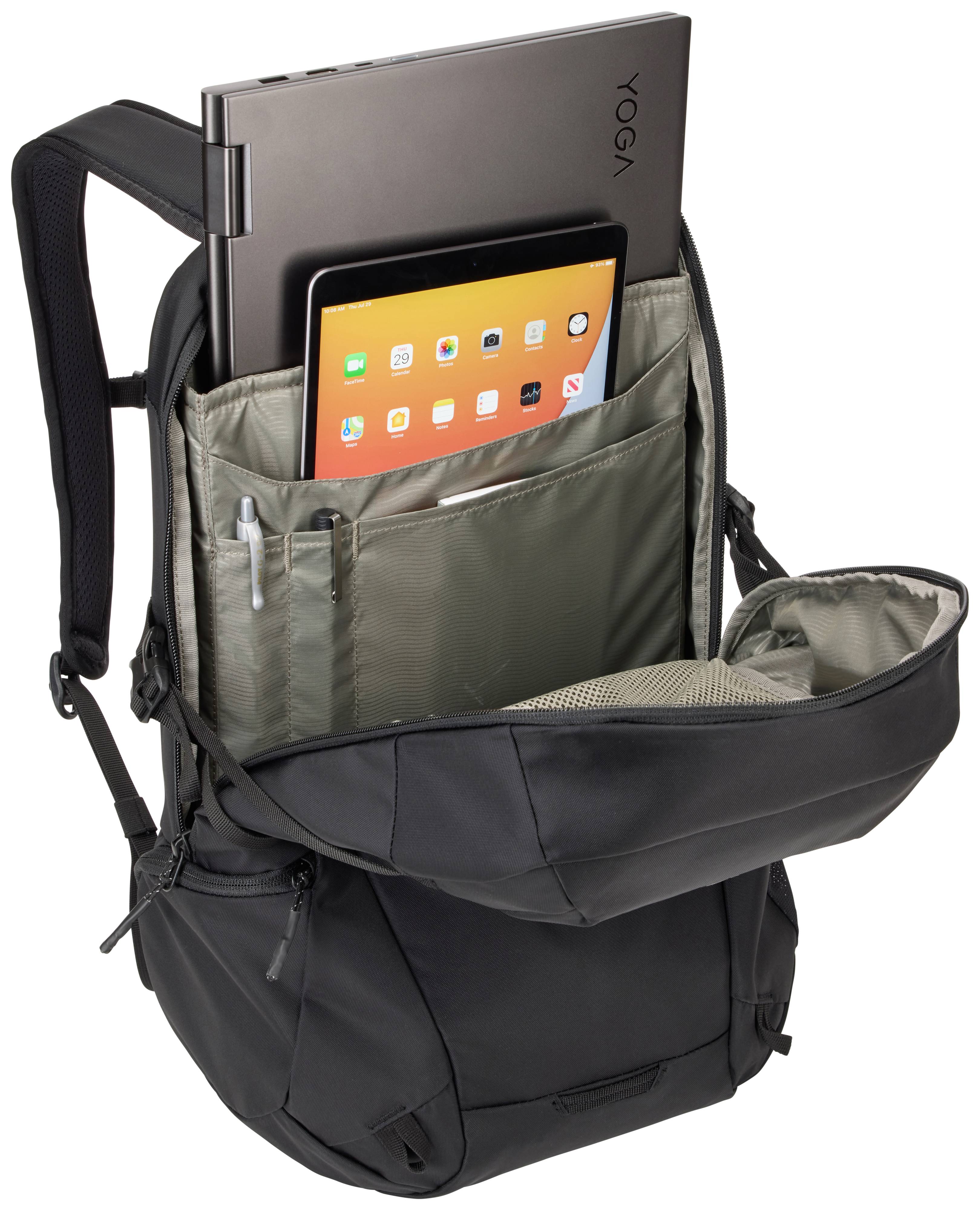 Rca Informatique - image du produit : ENROUTE BACKPACK 21L BLACK ECOVADIS / BLUESIGN PRODUCT