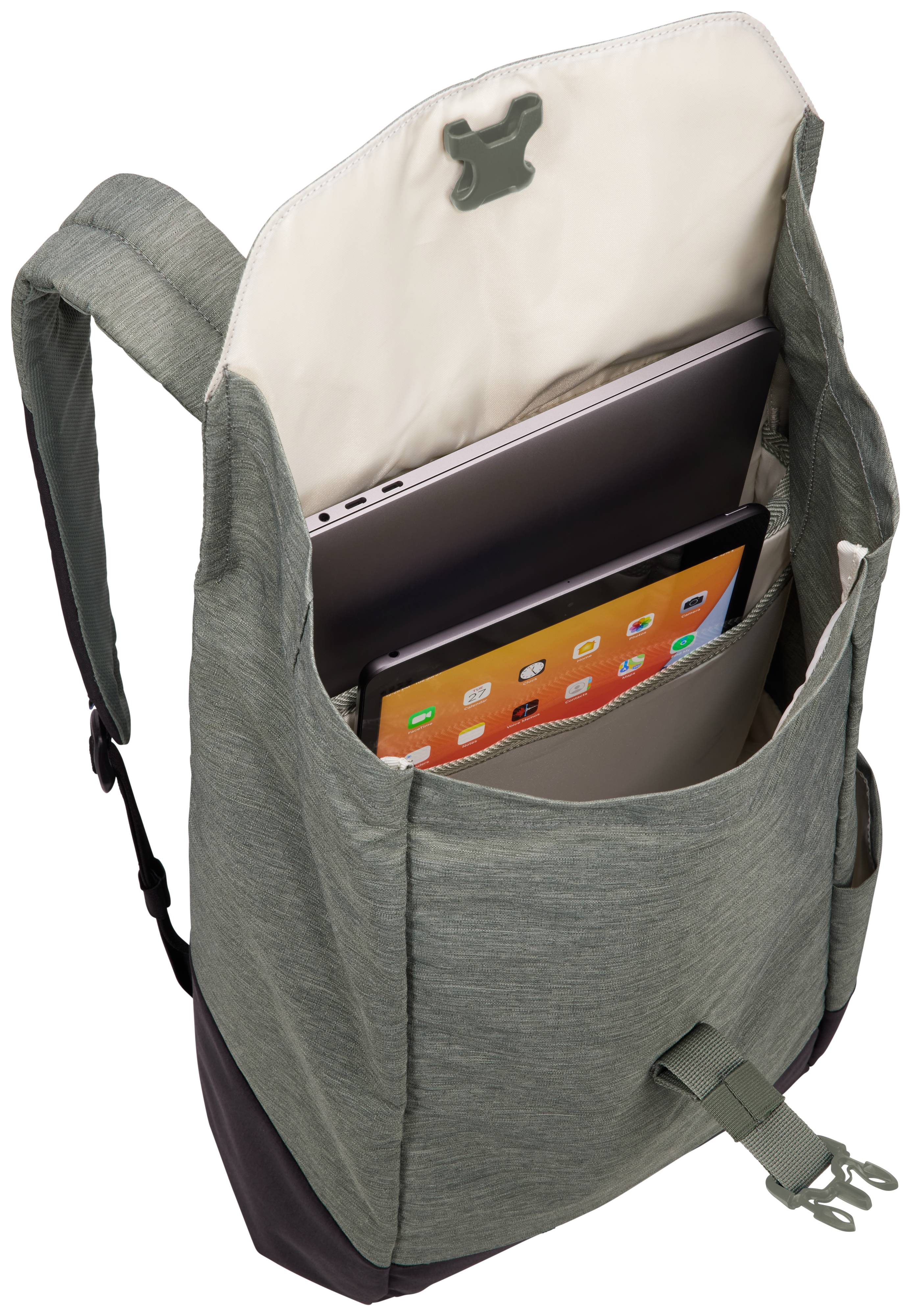 Rca Informatique - image du produit : LITHOS BACKPACK 16L AGAVE/BLACK