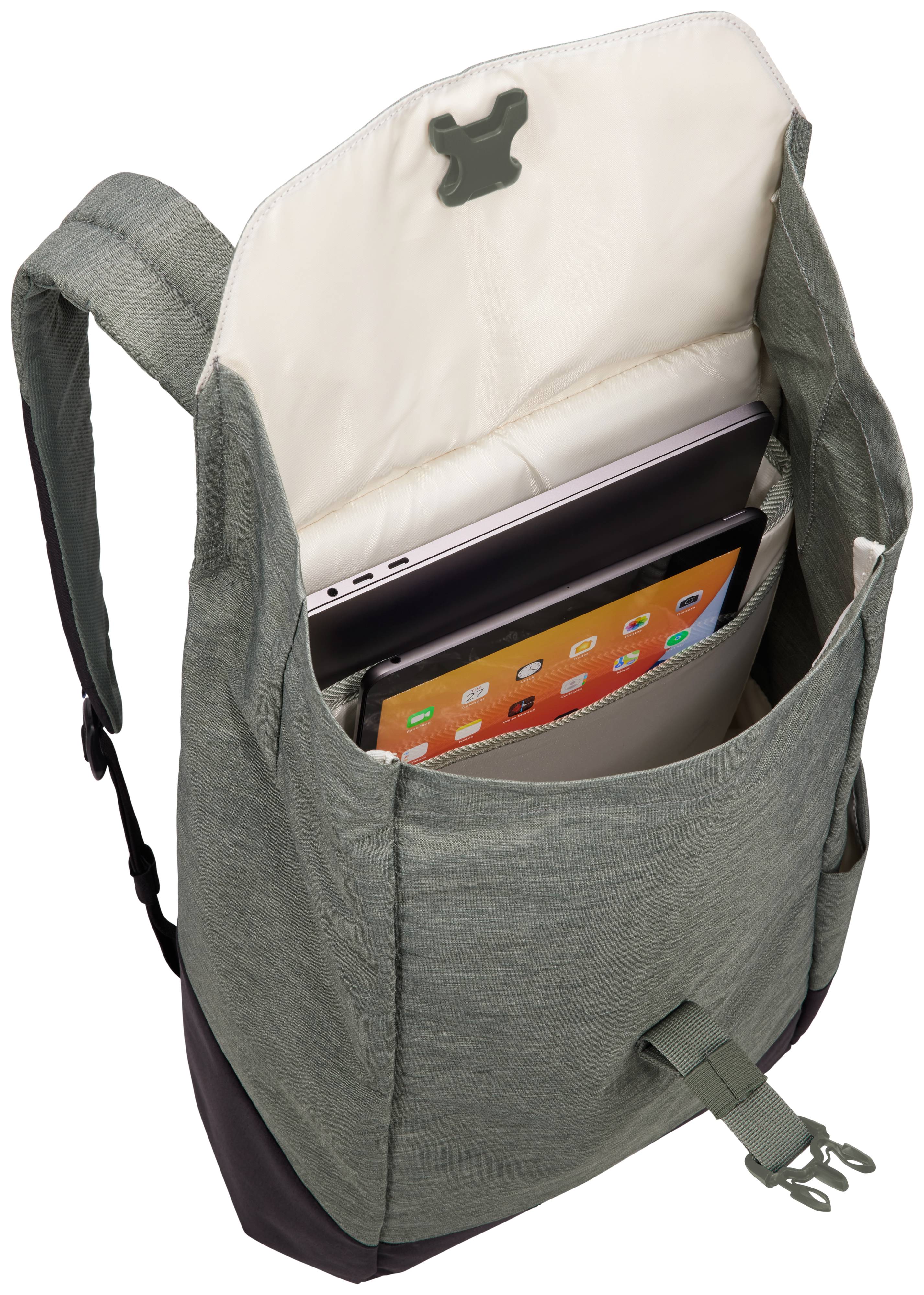 Rca Informatique - image du produit : LITHOS BACKPACK 16L AGAVE/BLACK