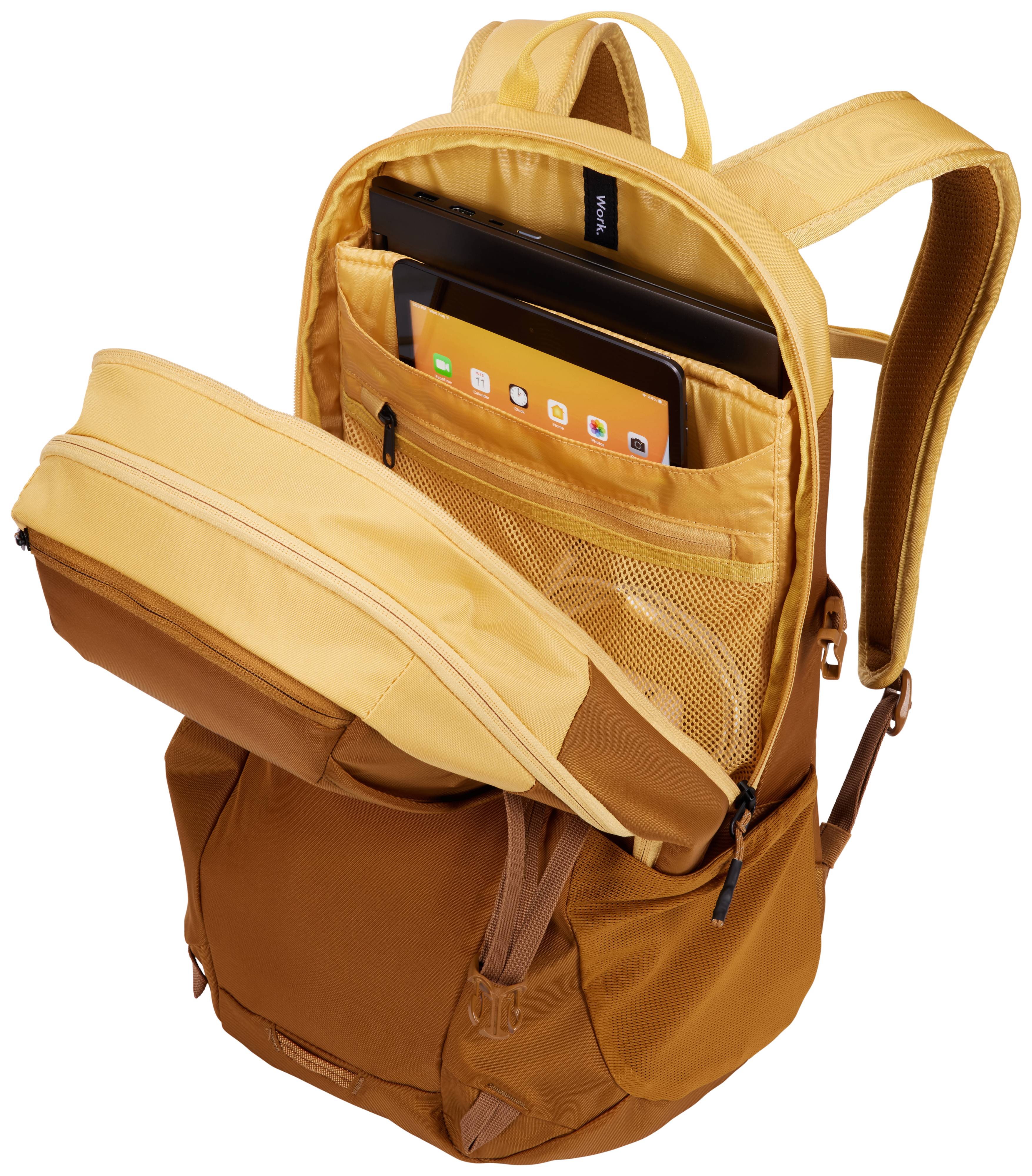 Rca Informatique - image du produit : ENROUTE BACKPACK 23L OCHRE/GOLDEN