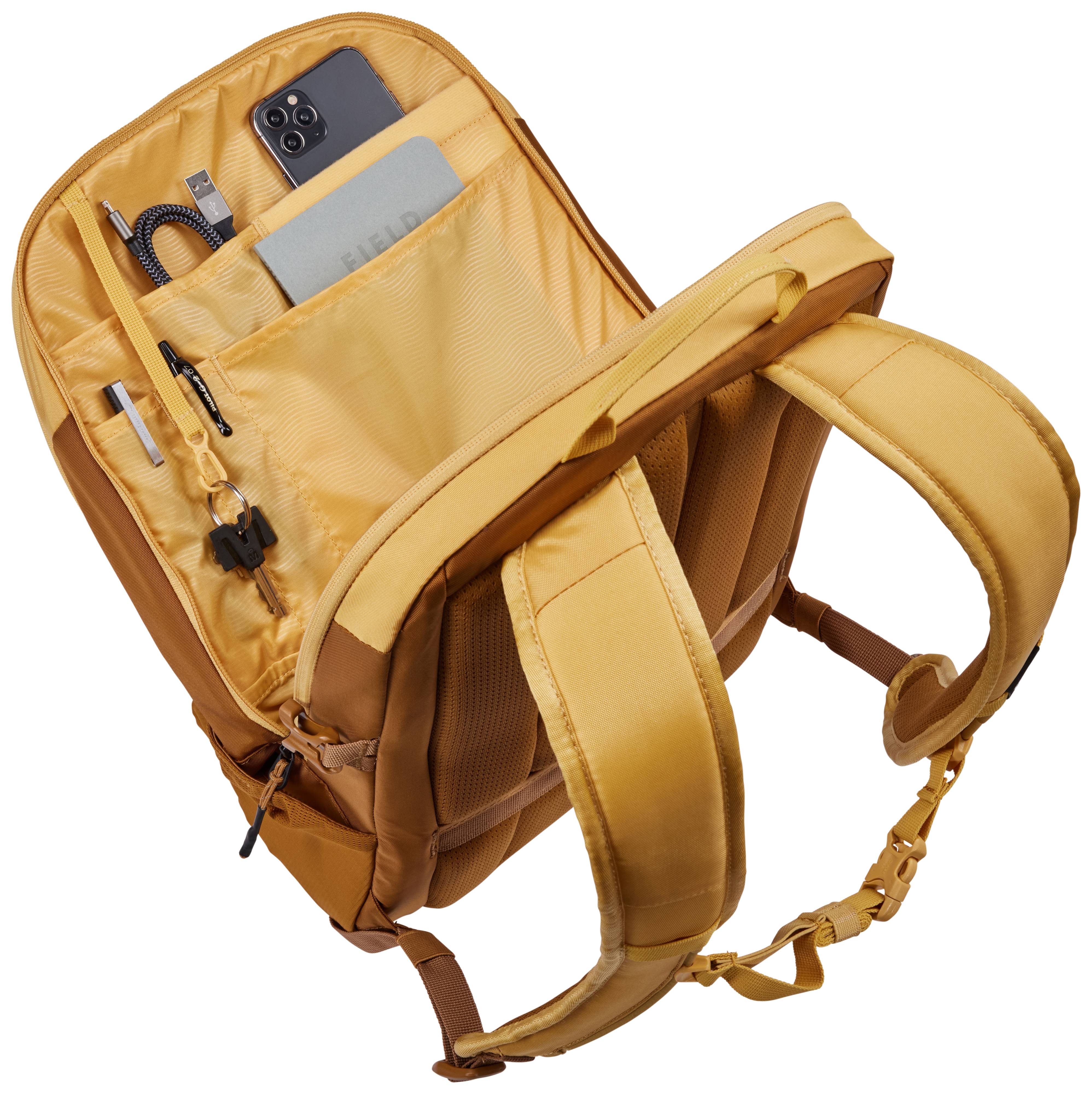 Rca Informatique - image du produit : ENROUTE BACKPACK 23L OCHRE/GOLDEN