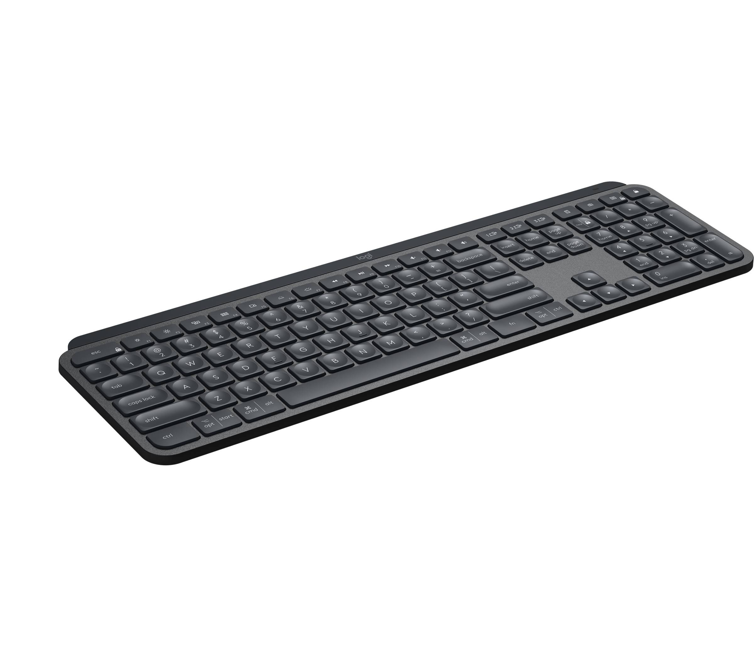 Rca Informatique - image du produit : MX KEYS ADV WRLS ILLUM KEYBOARD GRAPHITE - PTG - MEDITER