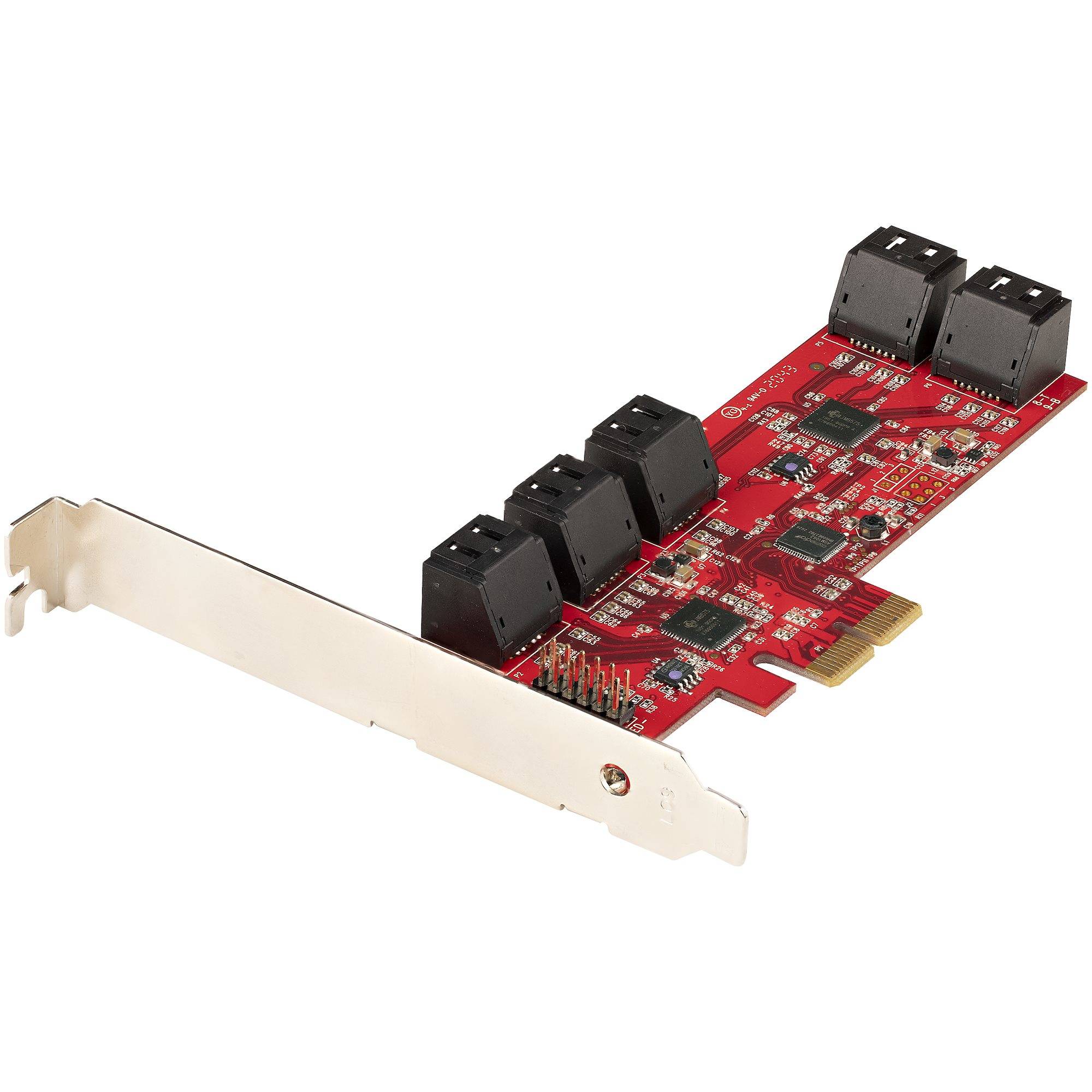 Rca Informatique - Image du produit : CARTE PCI EXPRESS SATA 10 PORTS (6GBPS) - ASM1166 NON-RAID