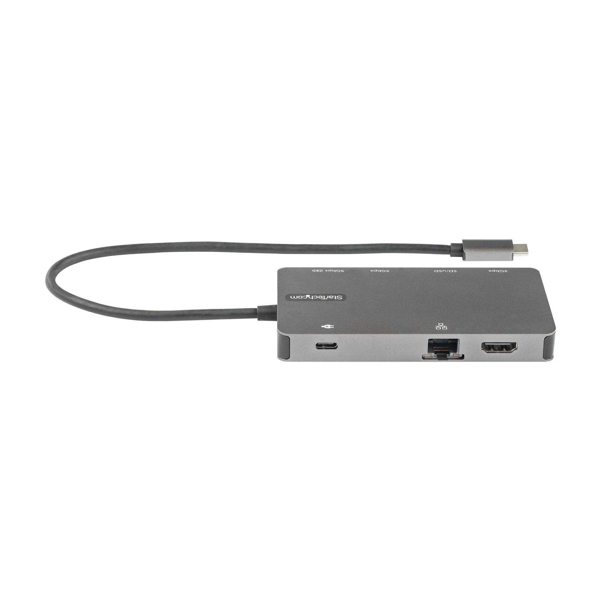 Rca Informatique - image du produit : ADAPTATEUR MULTIPORT USB-C HDMI 4K 30HZ OU VGA HUB USB 3.0